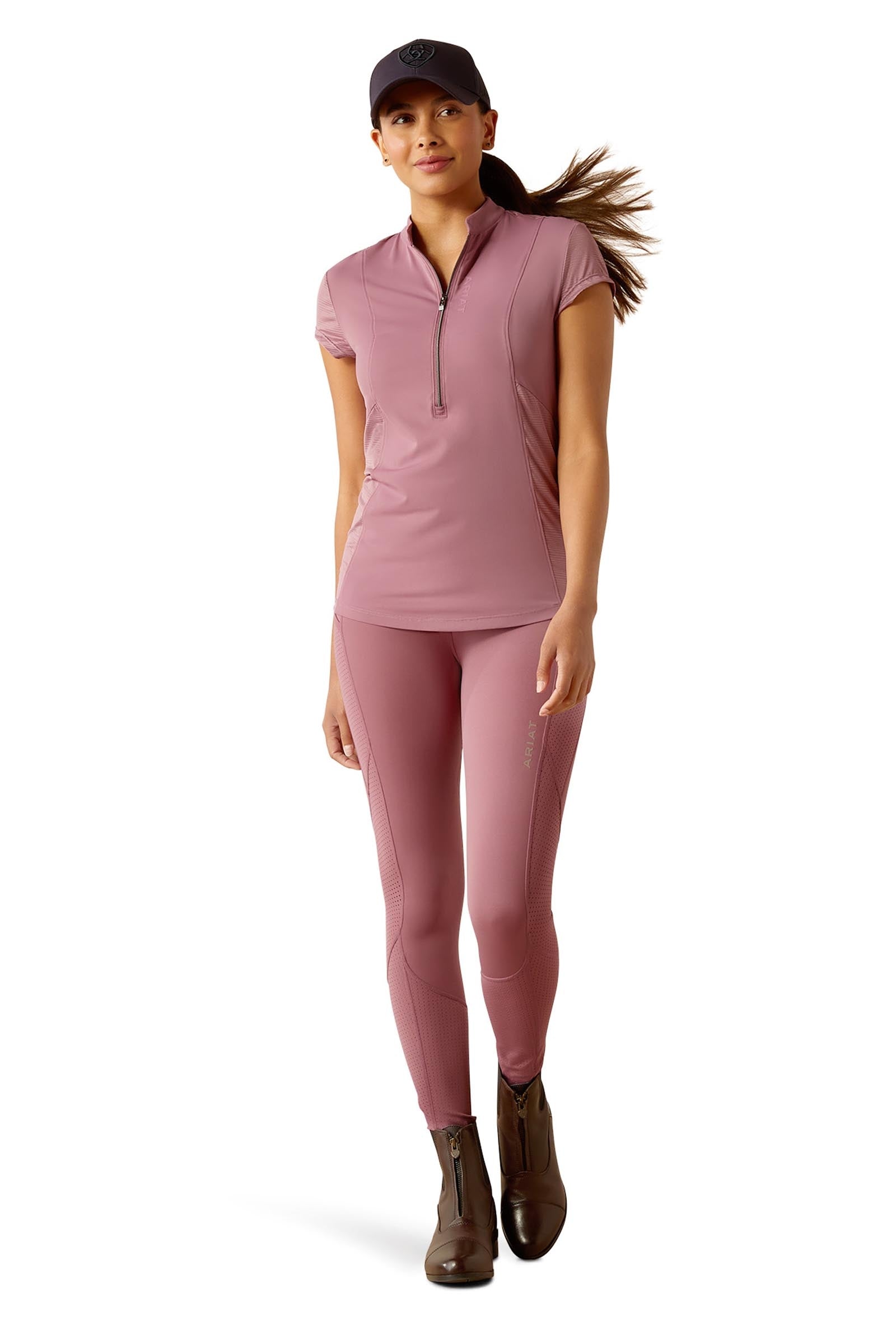 Ariat Breathe Women's Baselayer With 1/2 Zip Women’s Riding Clothing