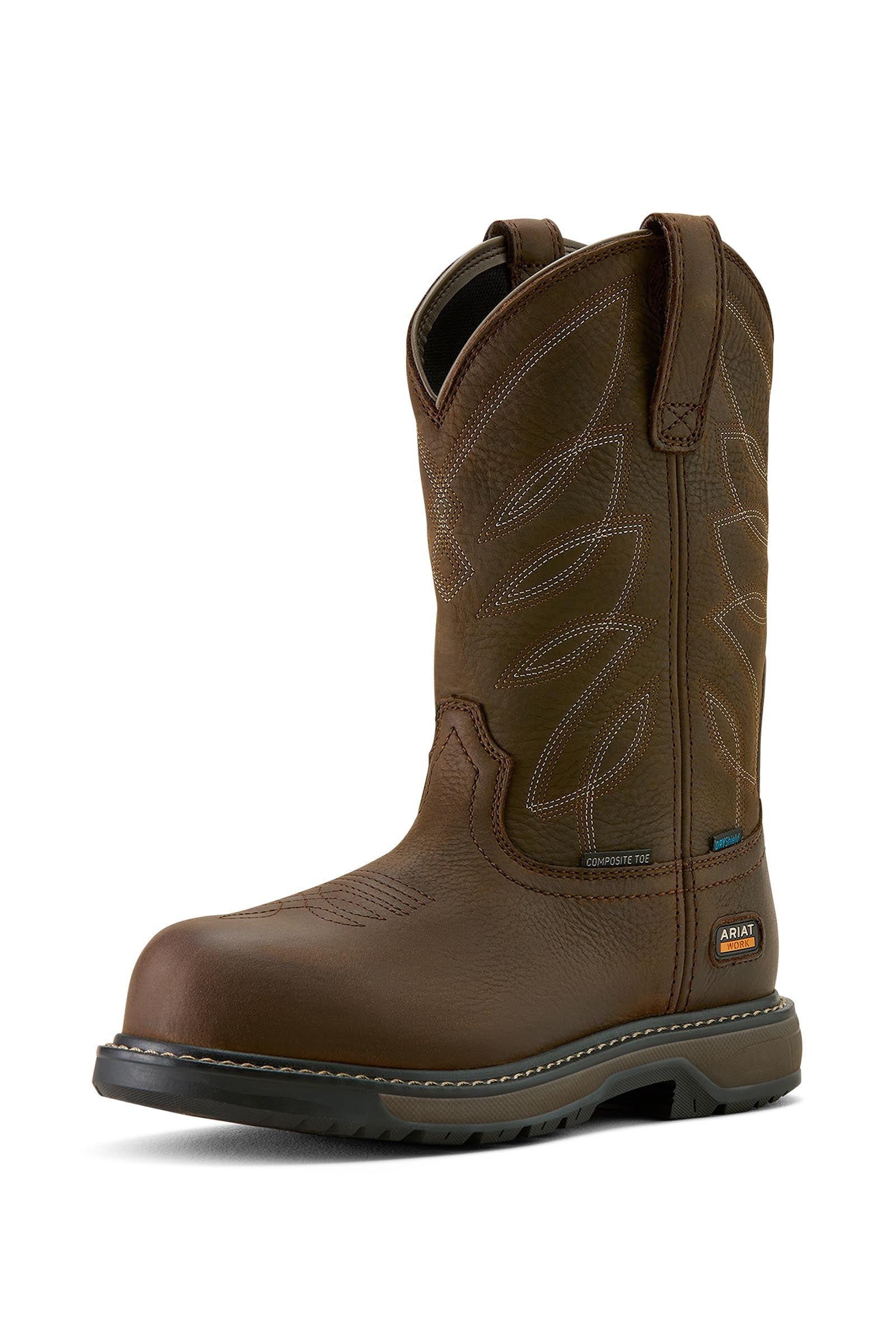 Ariat Riveter Pull-On Vandtætte pull-on arbejdsstøvler til dame med komposittå Støvler & Leggings