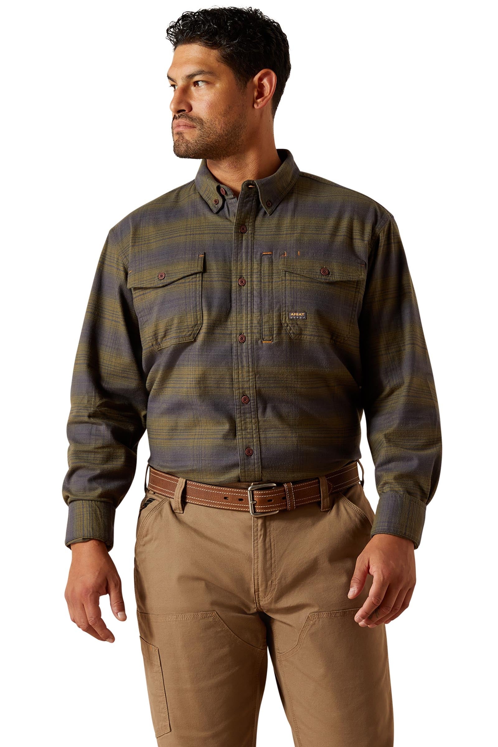 Ariat Rebar flannel DuraStretch arbejdstøj Ridetøj til herrer