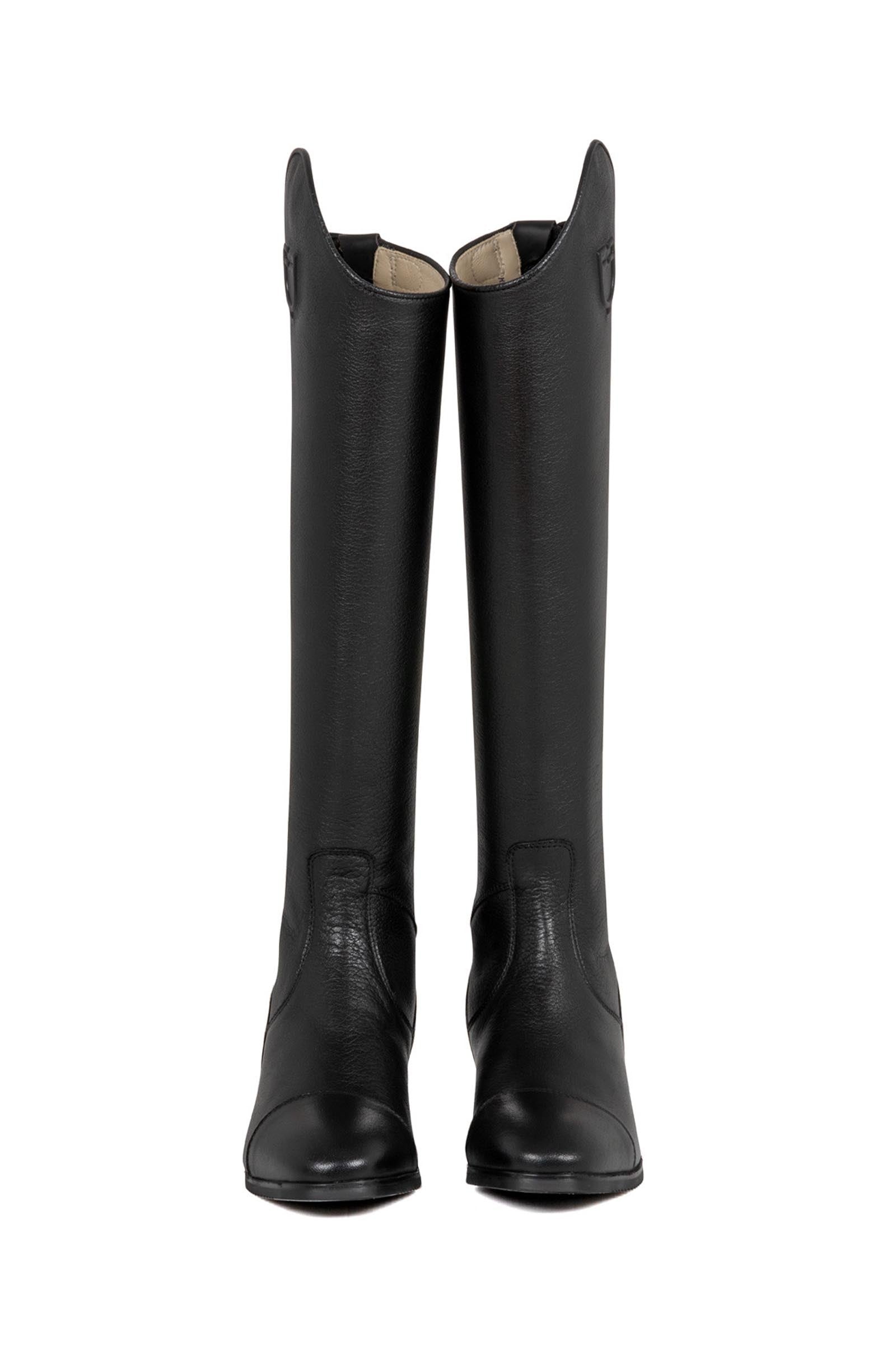 Equestro Unisex Calfskin Boots With Rear Zipper Riding Boots & Riding Shoes