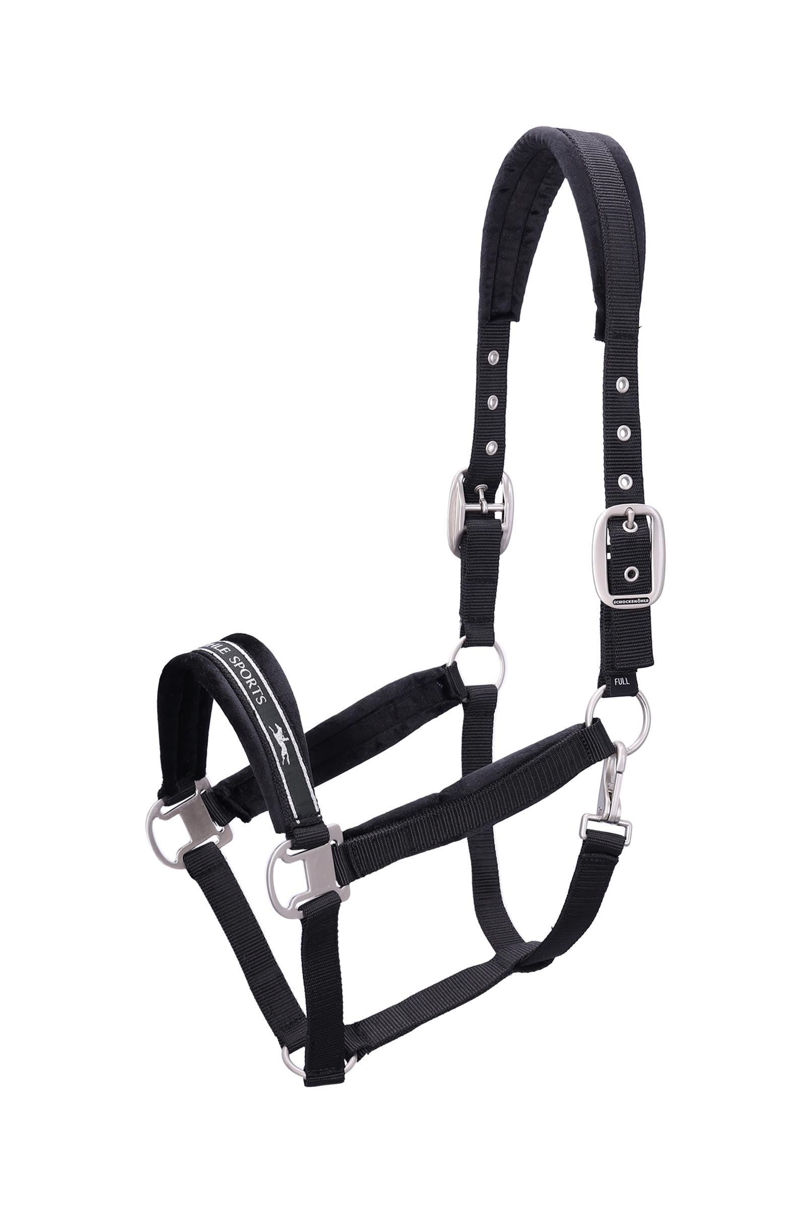 Schockemöhle Sports Halter SP Soft Velvet Style II Grimer & Træktove