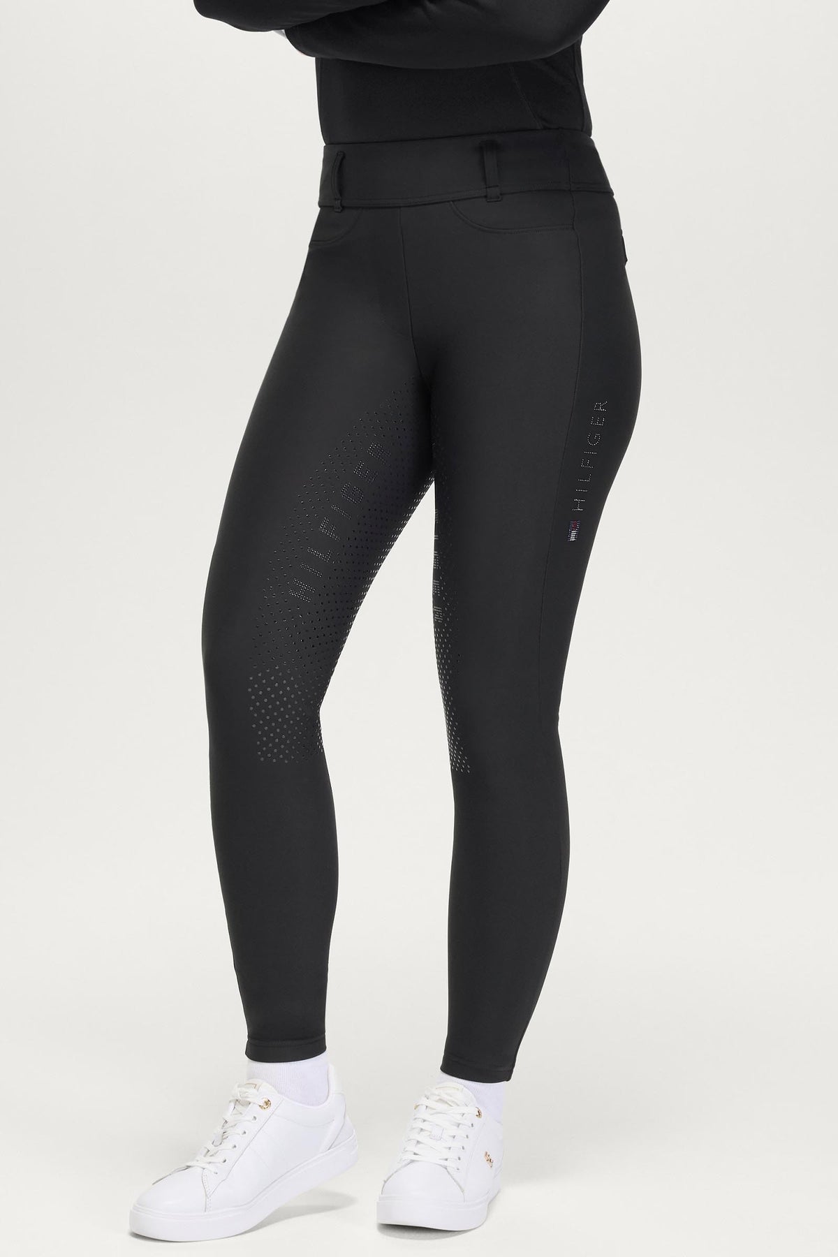 Tommy Hilfiger Equestrian Highland Winter Rhinestone Hybrid Breeches Womens Breeches