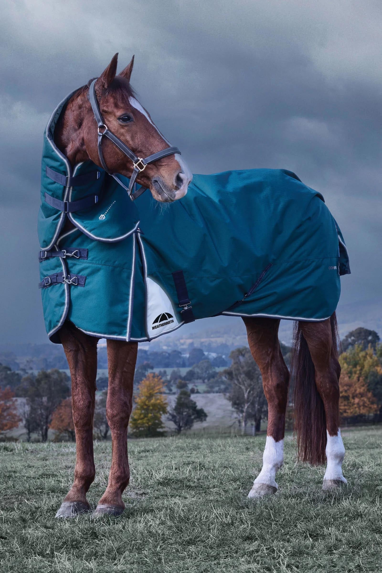 Weatherbeeta ComFiTecPlus Dynamic Turnout Detach-A-Neck 220G Horse Rugs