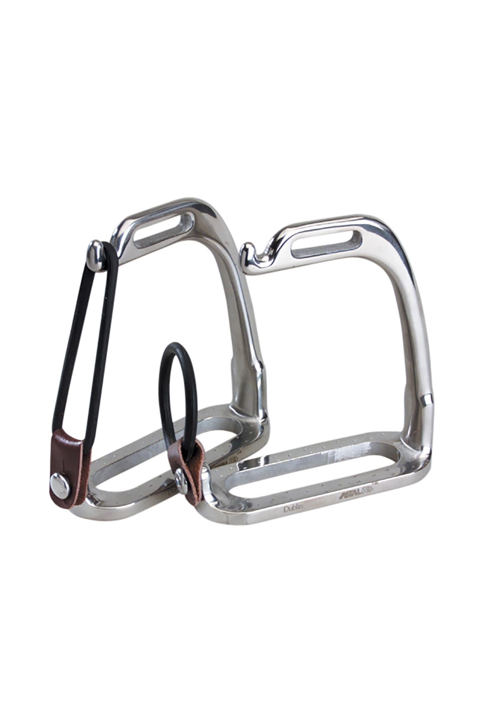 Korsteel Stainless Steel Peacock Stirrup Irons Sadler & gjorde