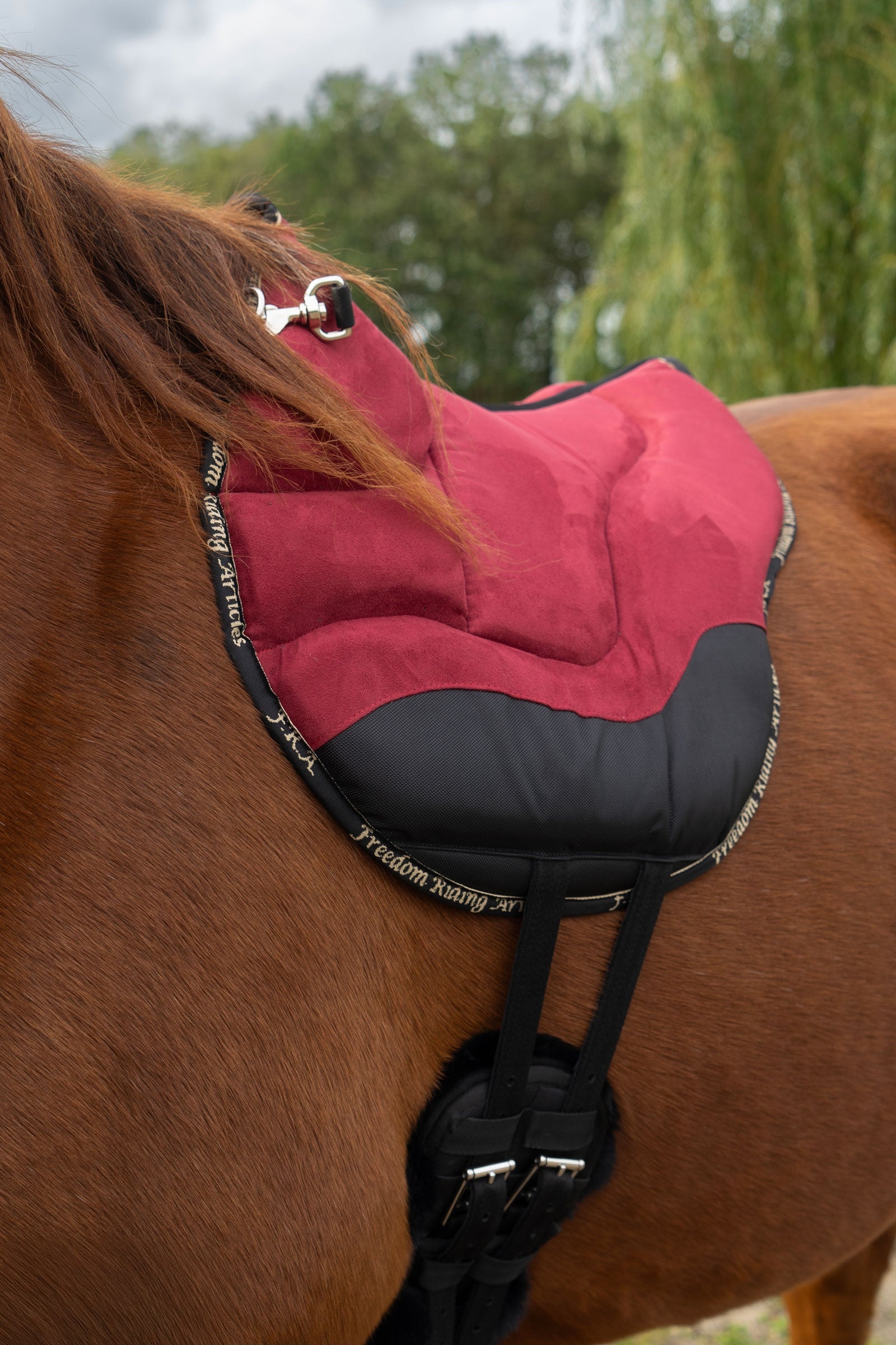 F.R.A. Freedom Riding Articles Dardo Basic Riding Pad Saddles, Girths & Stirrups