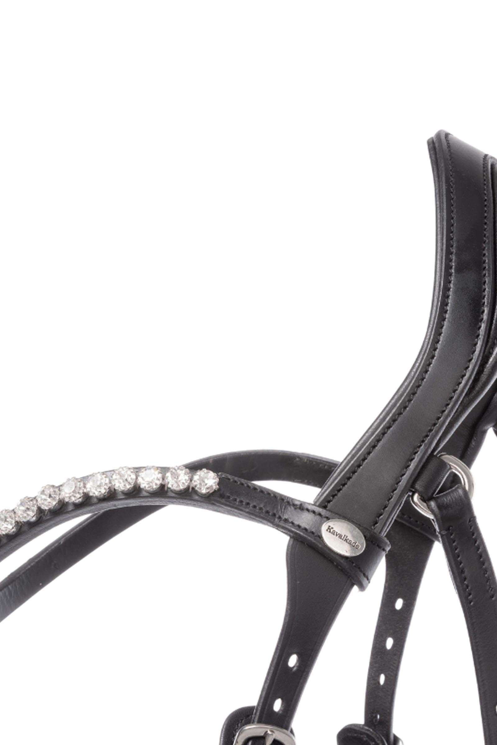 Kavalkade Calla English Combined Bridle With Rhinestone Browband Bridles & Reins