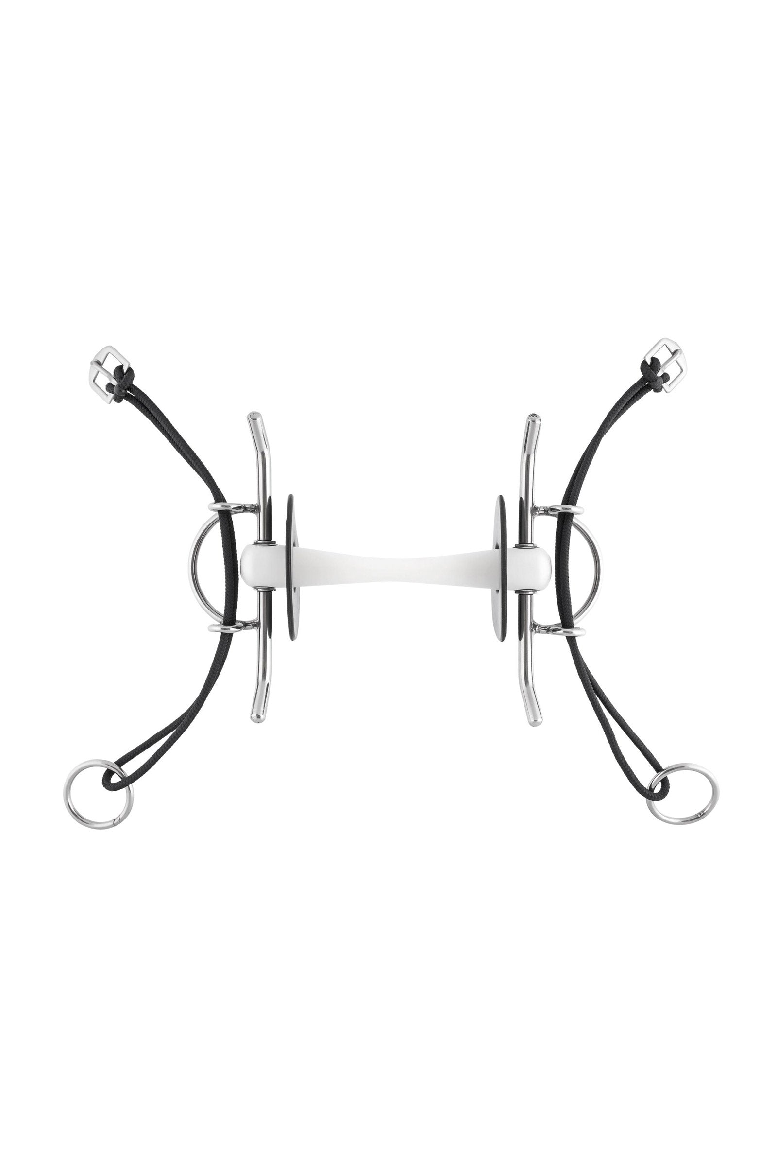 Sprenger Nathe Full Cheek Gag Bit, Flex. Mullen Mouth 20mm, Thermoplastic Horse Bits