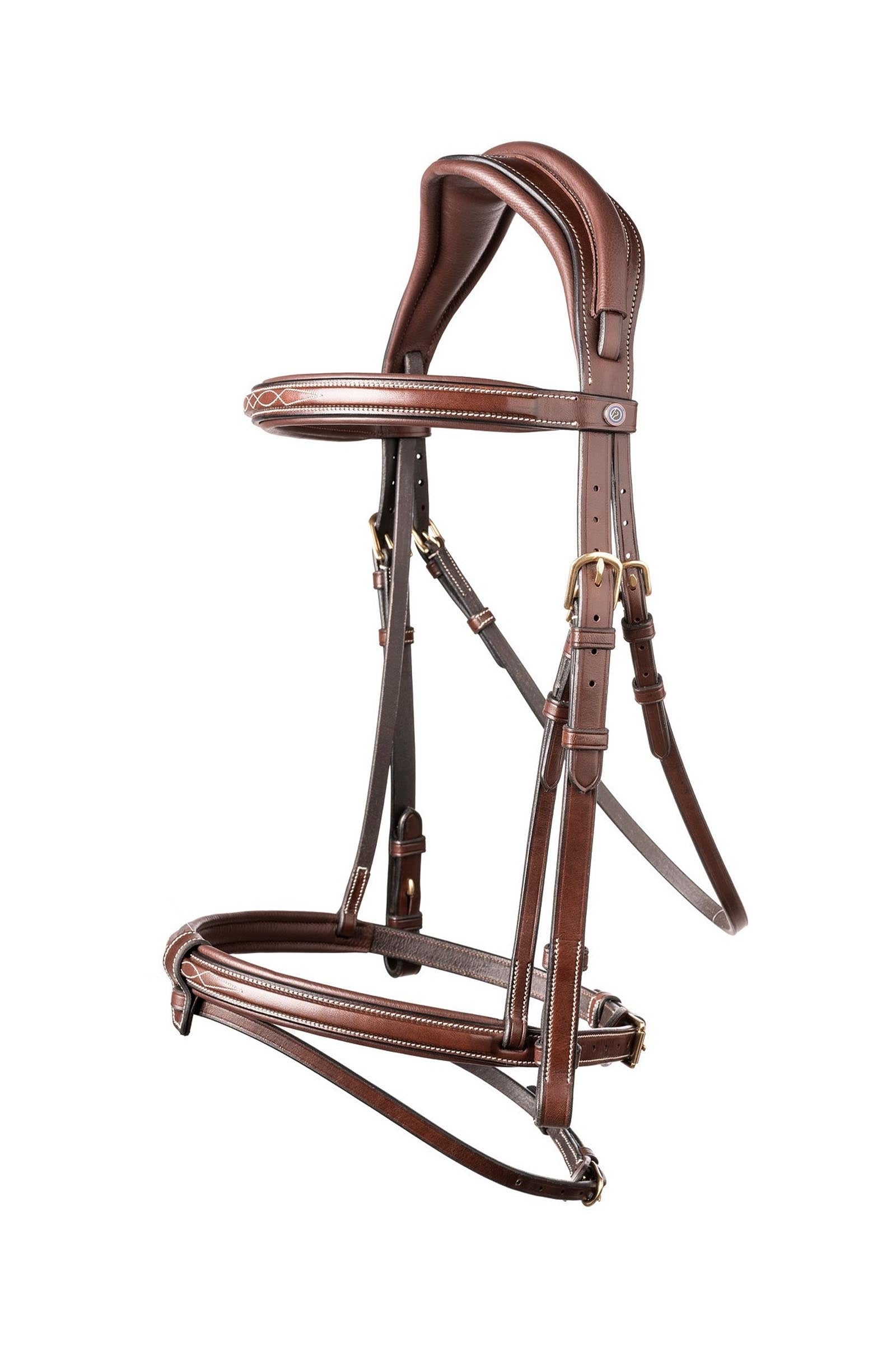 Trust Equestrian Geneva Combined Noseband Bridle Trenser & tøjler