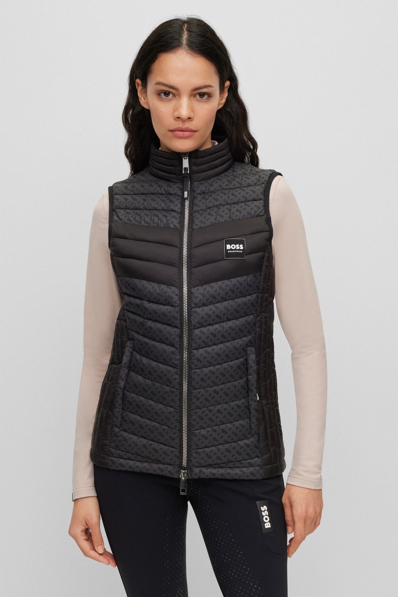 BOSS Equestrian Boss Bea Monogram Women's Vest Women’s Riding Clothing
