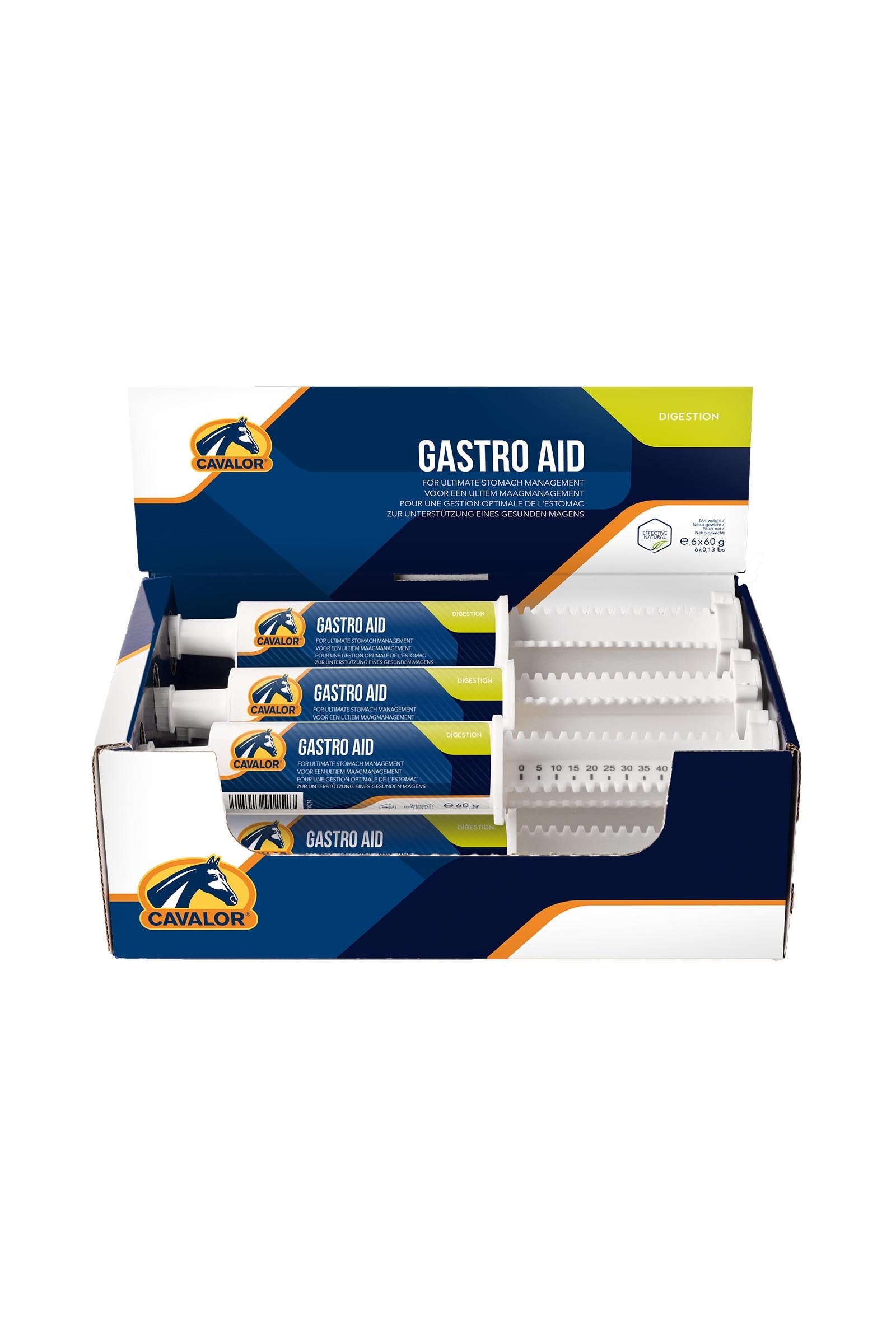 Cavalor Gastro Aid, fordøjelse, (6 x 50 g) Horse Feed & Nutrition