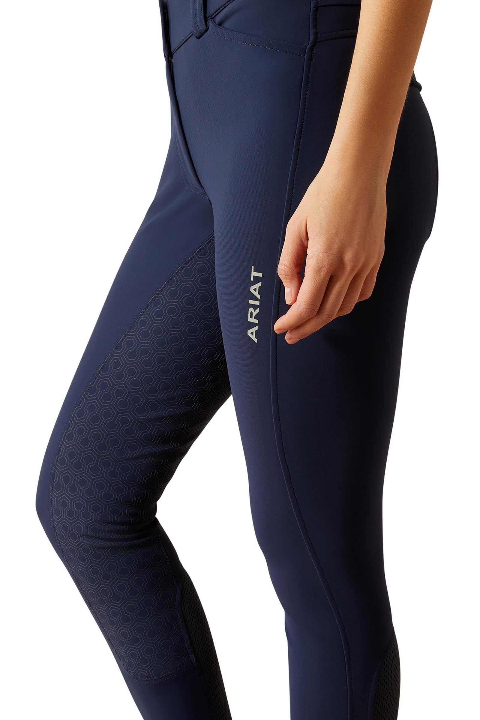 Ariat Tri Factor Women's Full Seat Breeches With Silicone Grip Womens Breeches