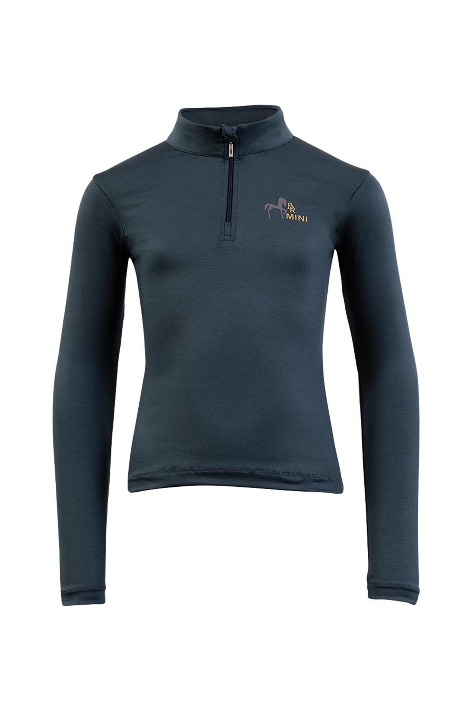 BR Mini Kids zip up langærmet shirt Ridetøj til børn