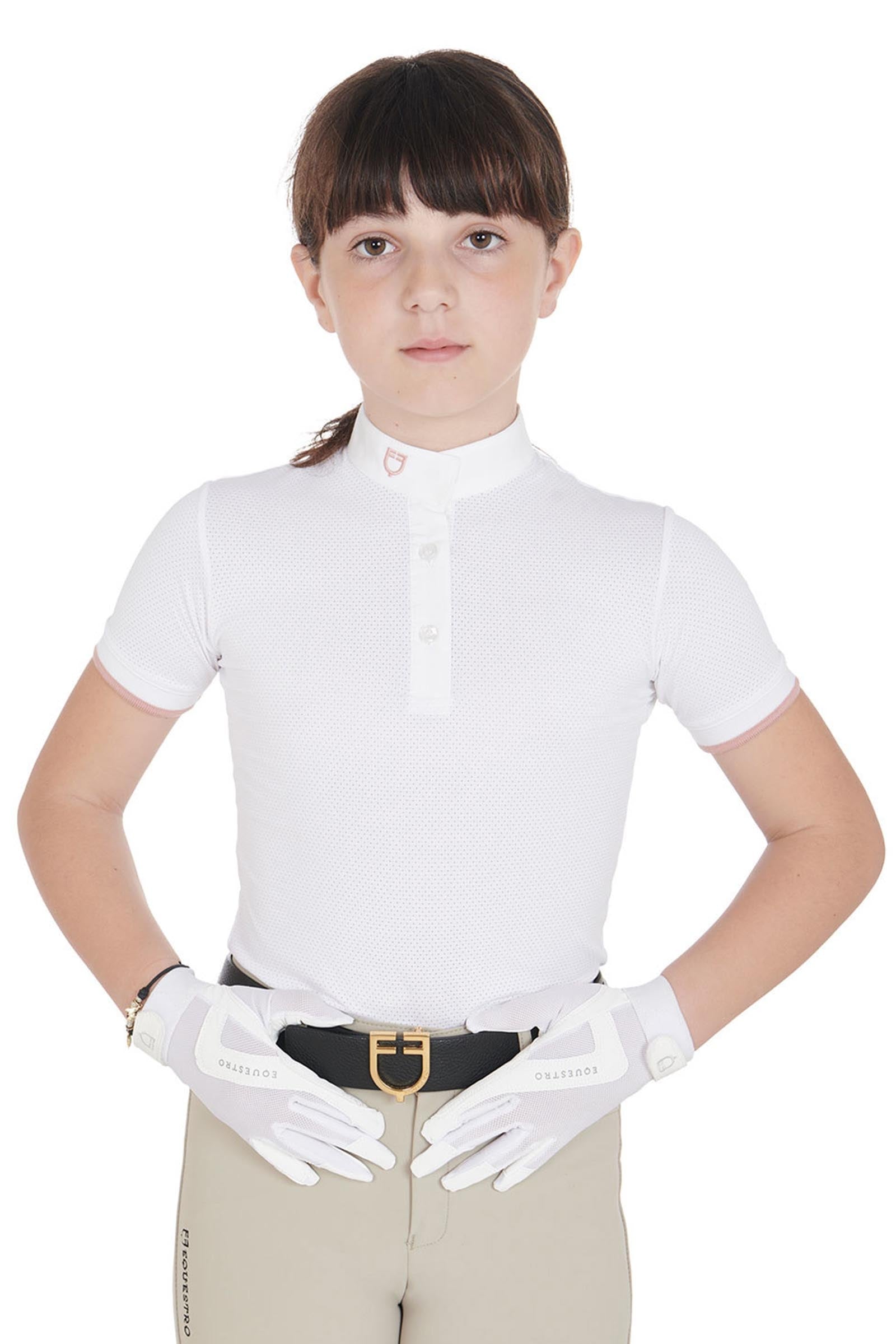Equestro Kids' Gloves in Technical Fabric Kids Apparel