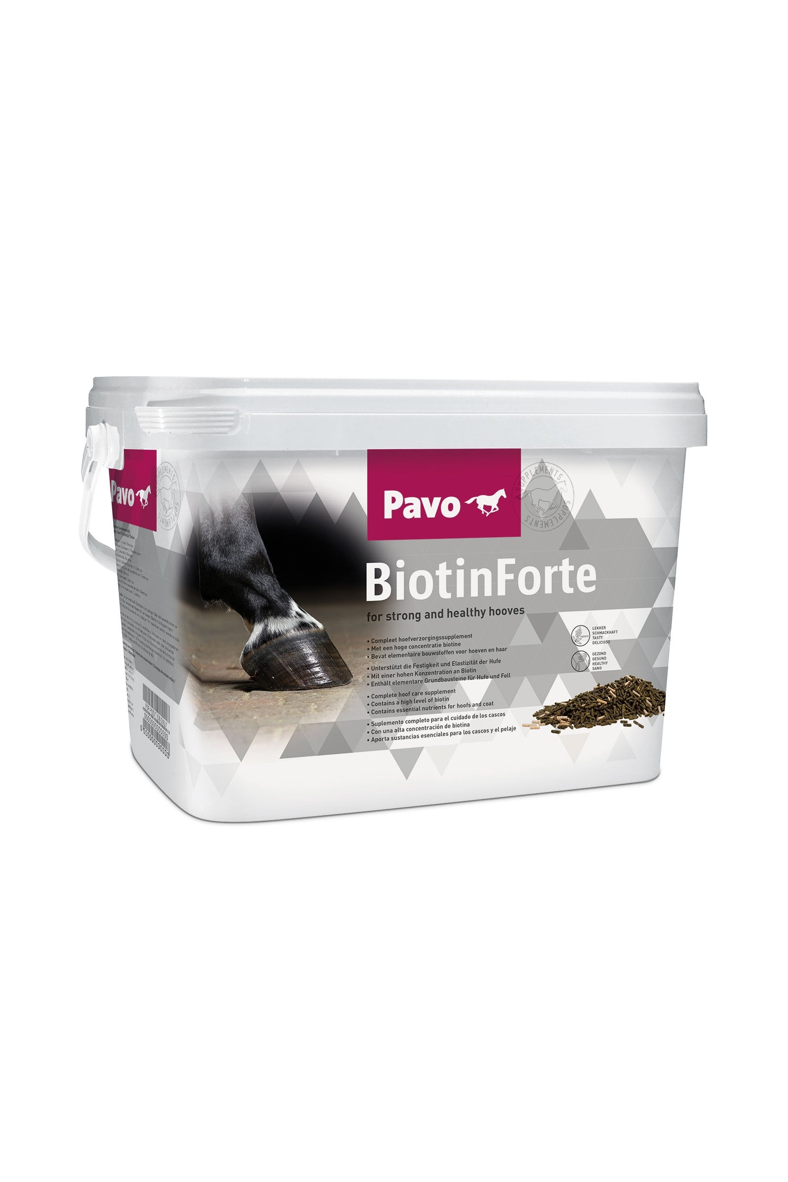 pavo Pavo Biotin Forte, 3 kg. Horse Feed & Nutrition