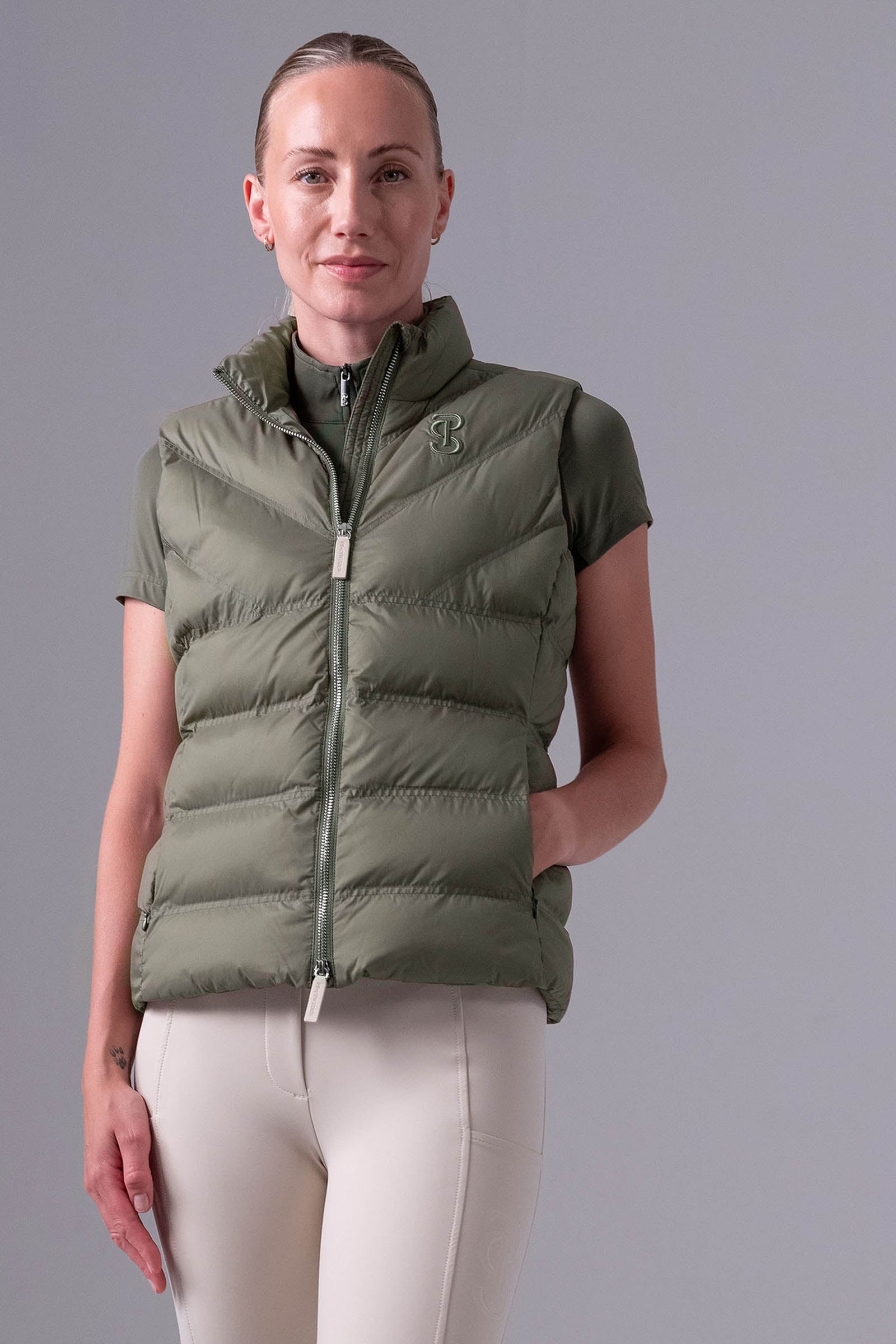 PS of Sweden Lucy Women´s Puffer Vest Ridetøj til dame