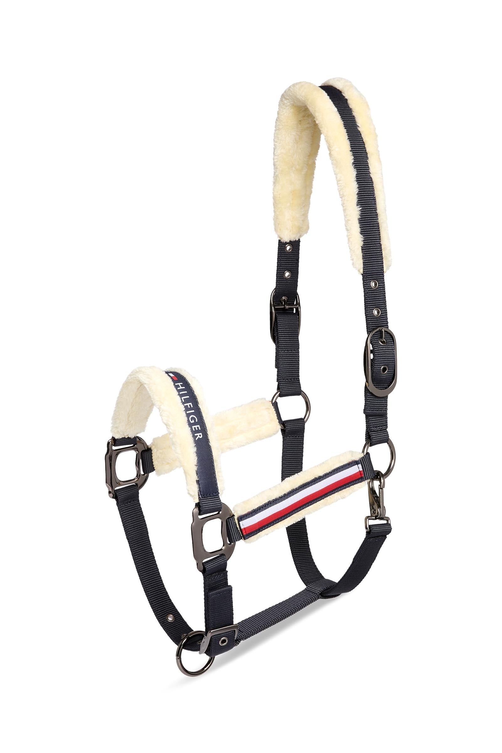 Tommy Hilfiger Equestrian Kennedy grime med kunstpels Grimer & Træktove