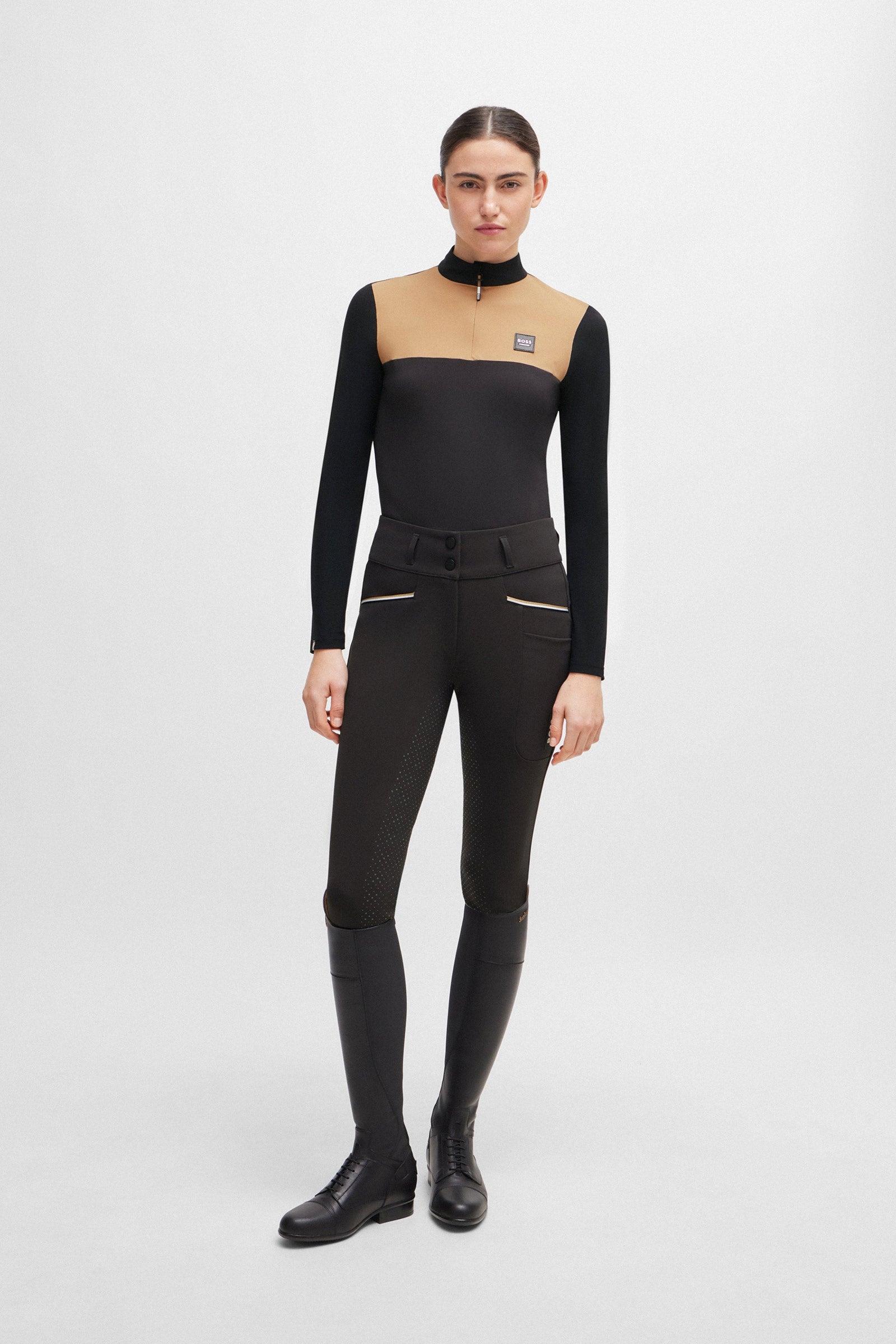 Boss Hailey High Waist Full Grip Breeches Womens Breeches