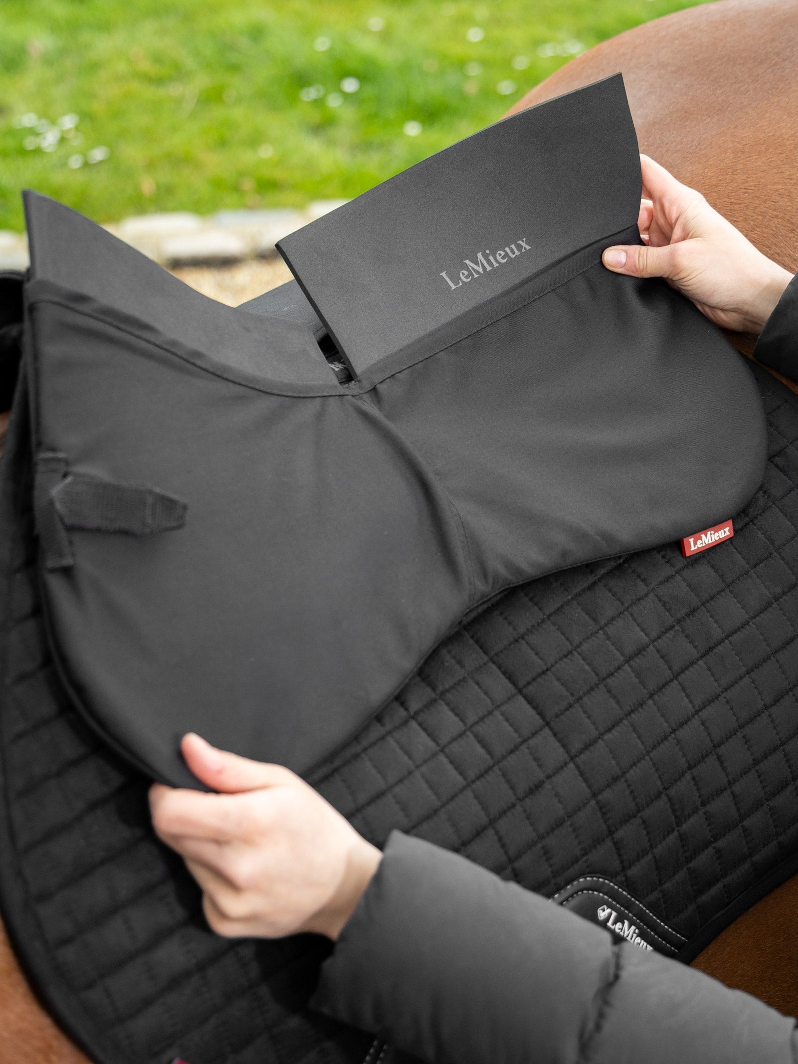 LeMieux Prosorb 2 Pocket Half Pad Saddle Pads
