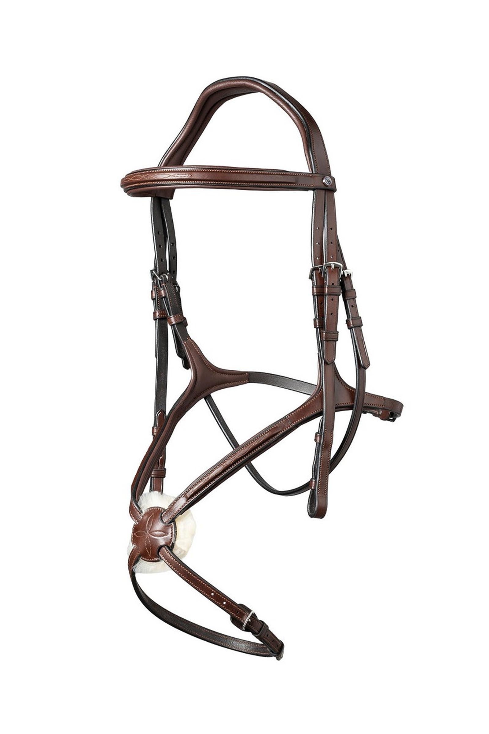 Trust Equestrian Oslo Mexican Noseband Bridle Trenser & tøjler