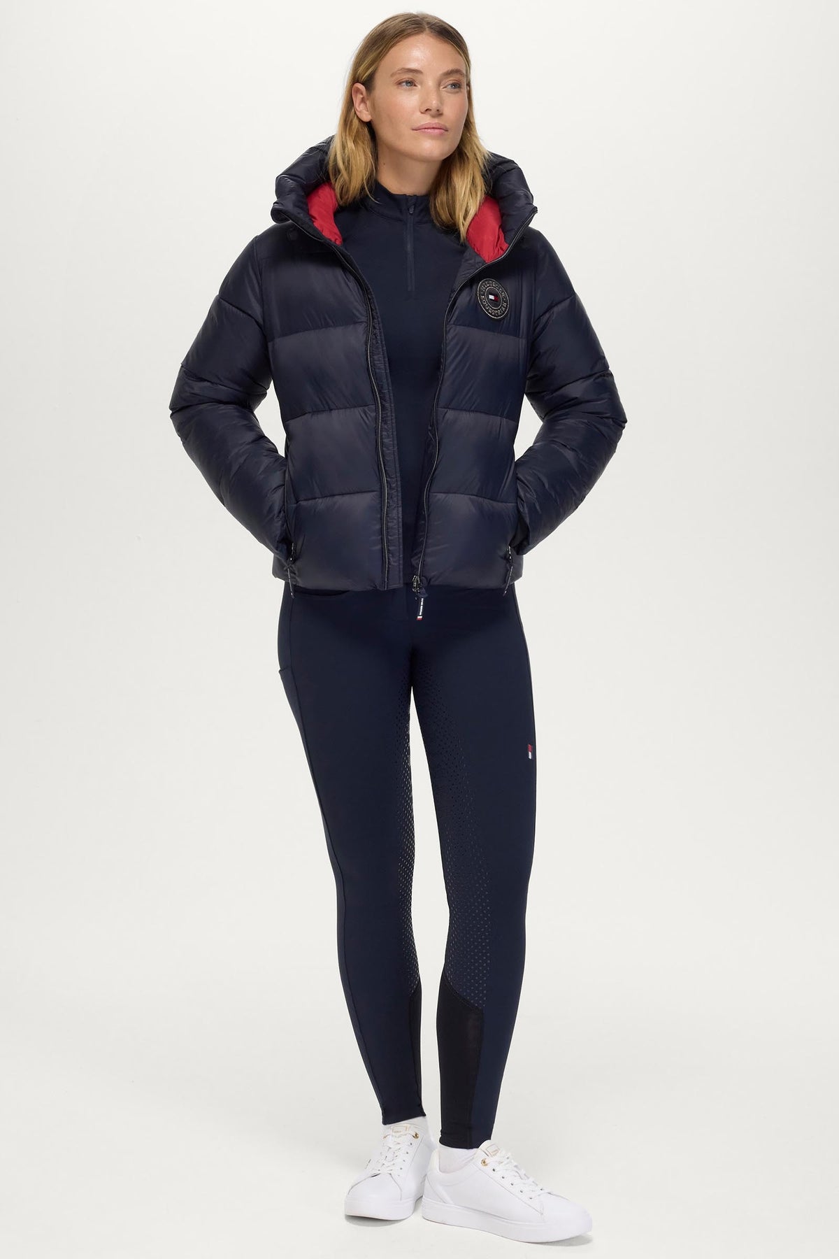Tommy Hilfiger Equestrian Glendale Women Puffer Jacket Women’s Riding Clothing