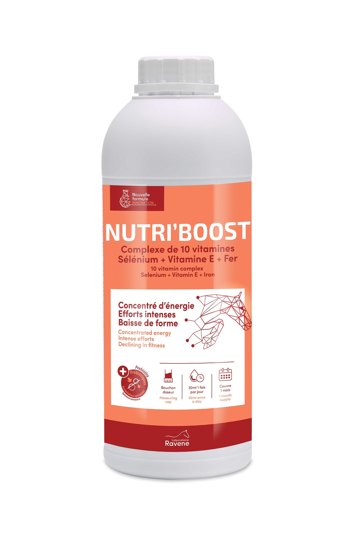 RAVENE Nutri-Boost, 900 ml Horse Feed & Nutrition