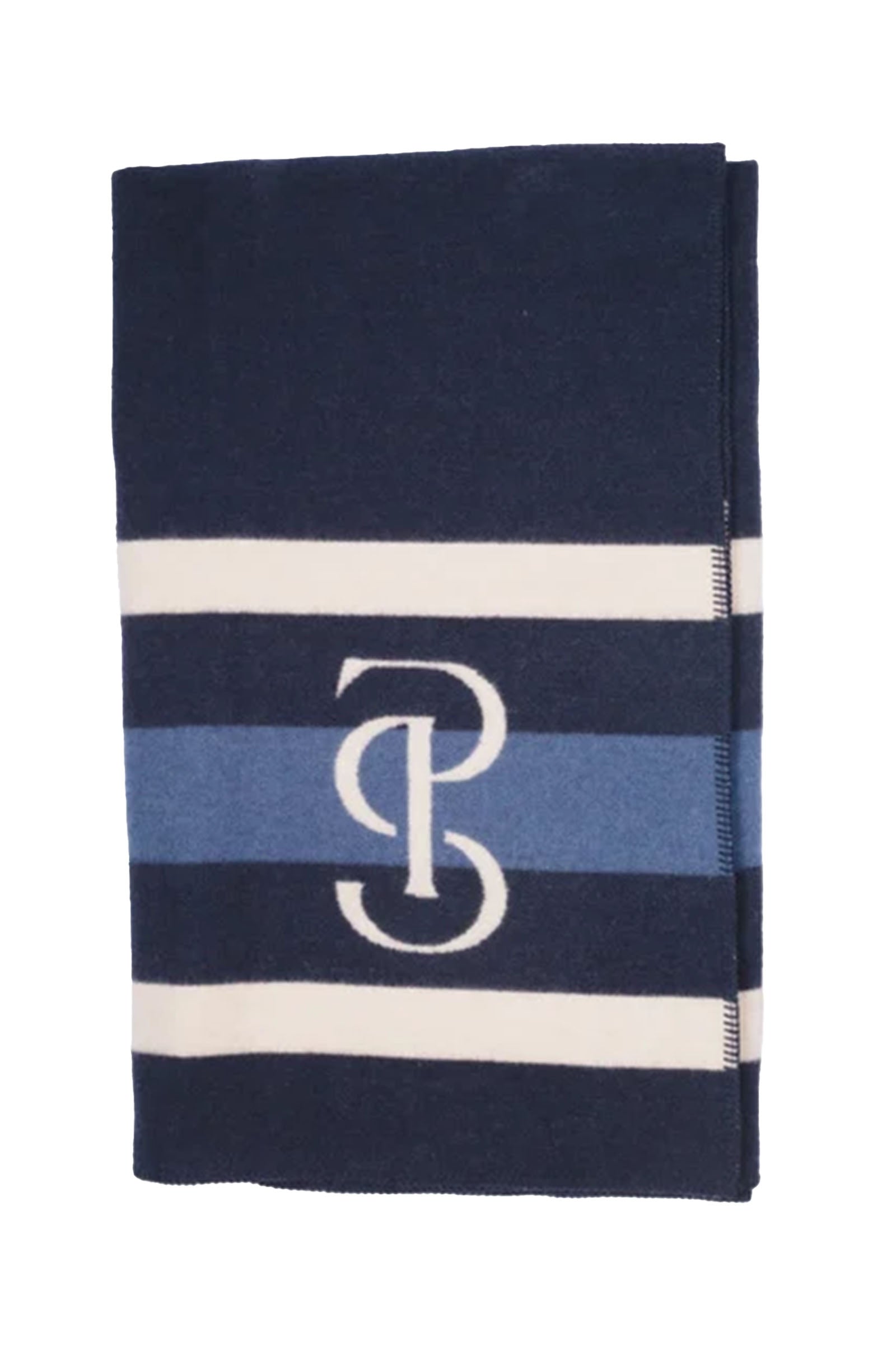 PS of Sweden stribet uldtæppe Hestedækken