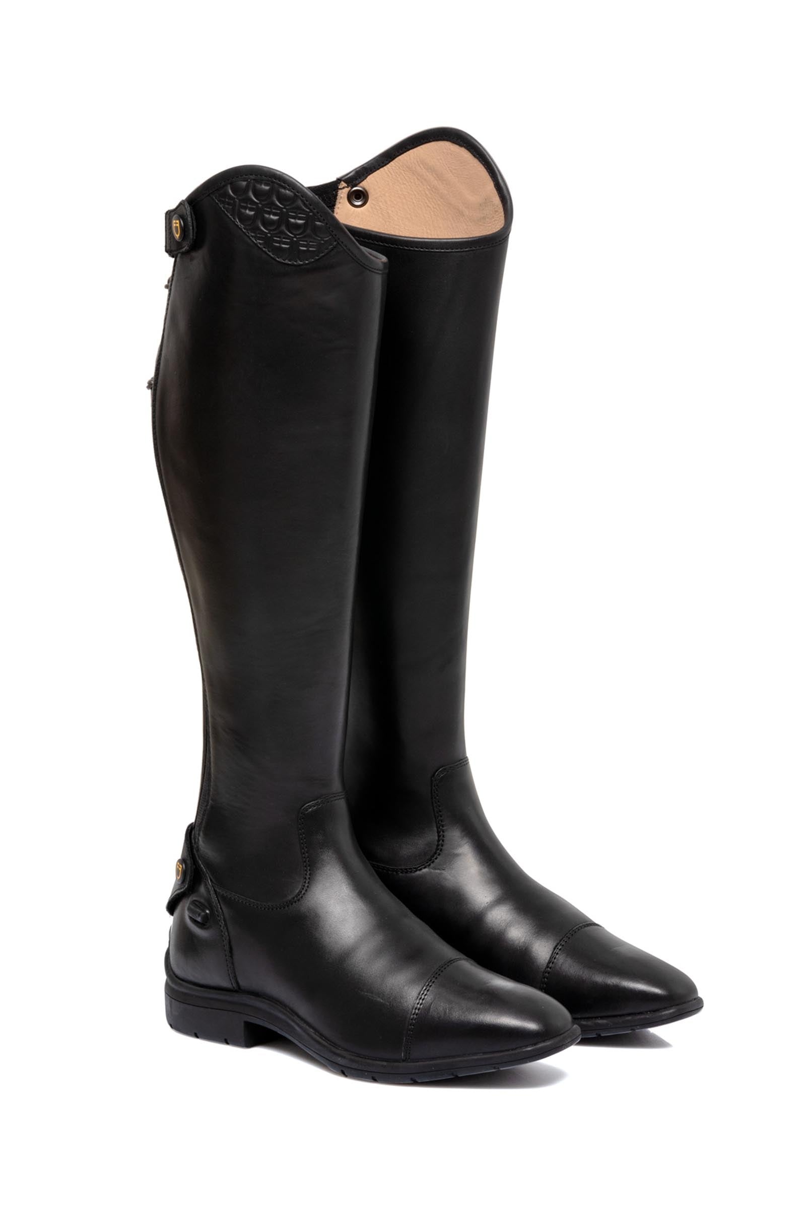 Equestro Unisex Boots With Multilogo Insert Riding Boots & Riding Shoes