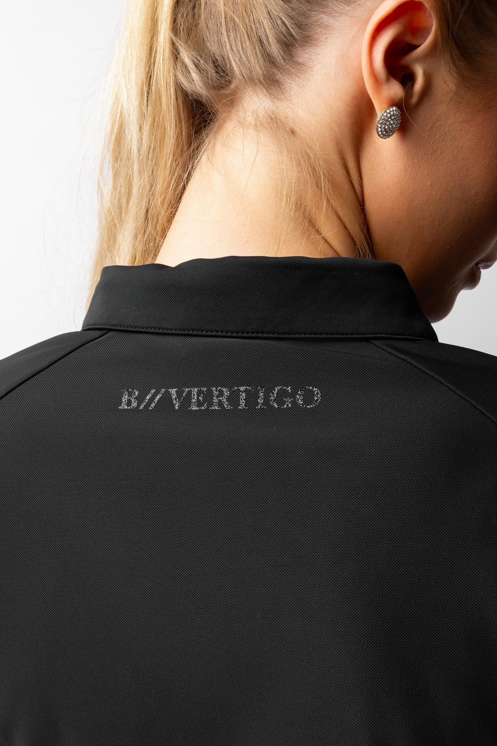 B Vertigo Giselle Women's Bi-color Polo Shirt Women’s Riding Clothing