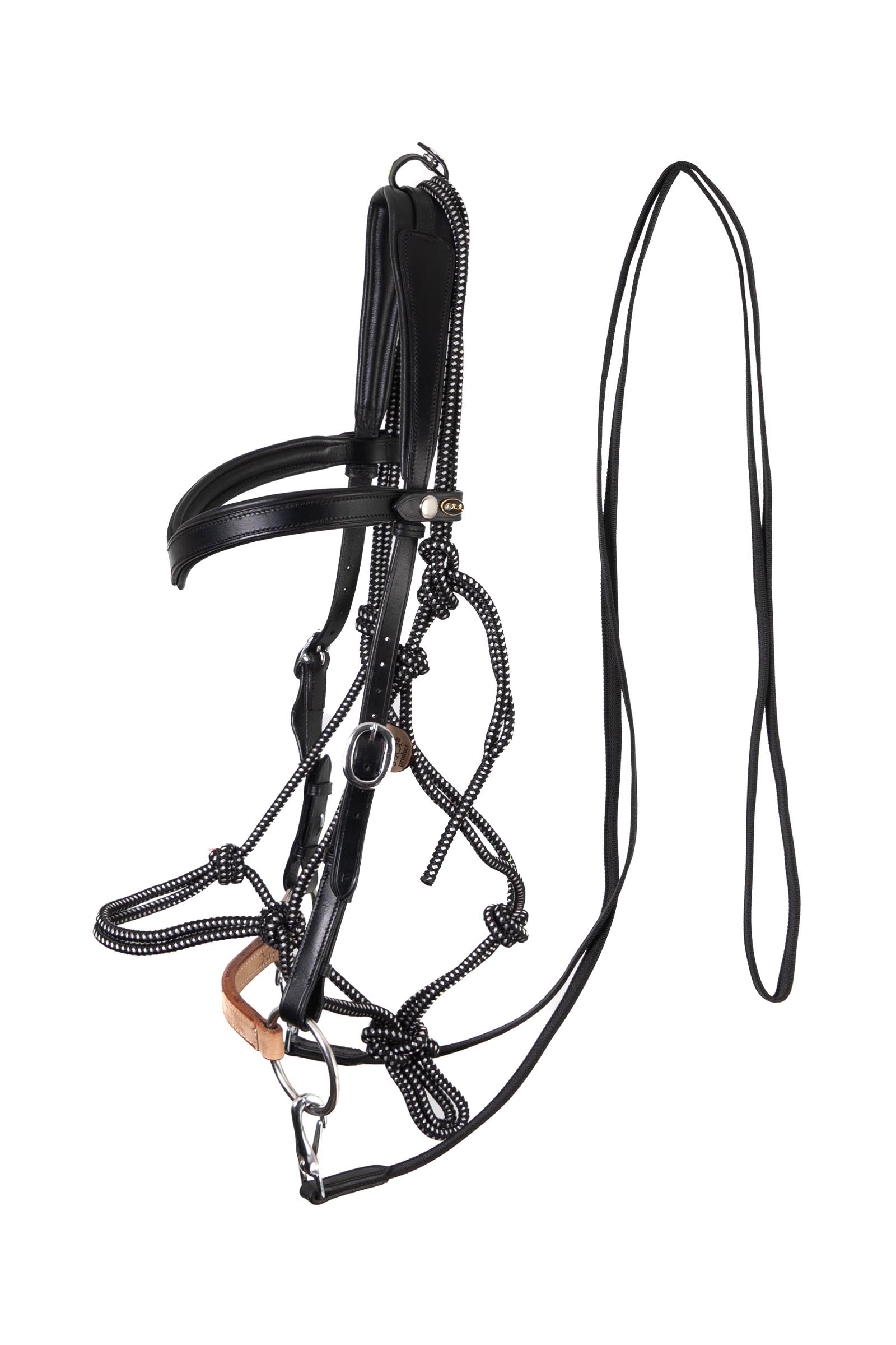 F.R.A. Freedom Riding Articles Campari Combined Bridle, Without Bit Bridles & Reins
