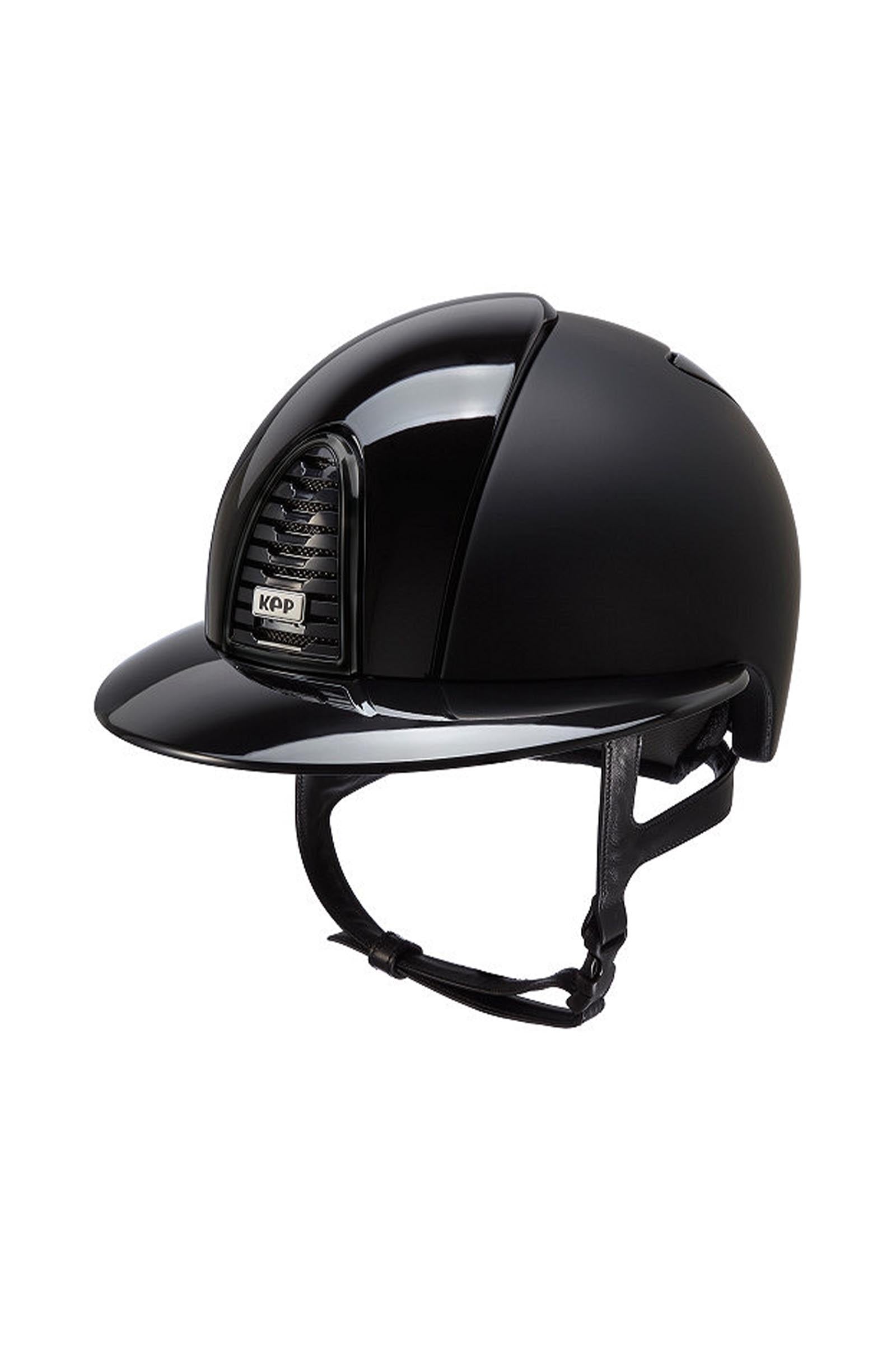 KEP Helmets KEP Cromo 2.0 Textile/Polish Polo Riding Helmet With Extra Visor, App Compatible Ridehjelme & Sikkerhedsveste