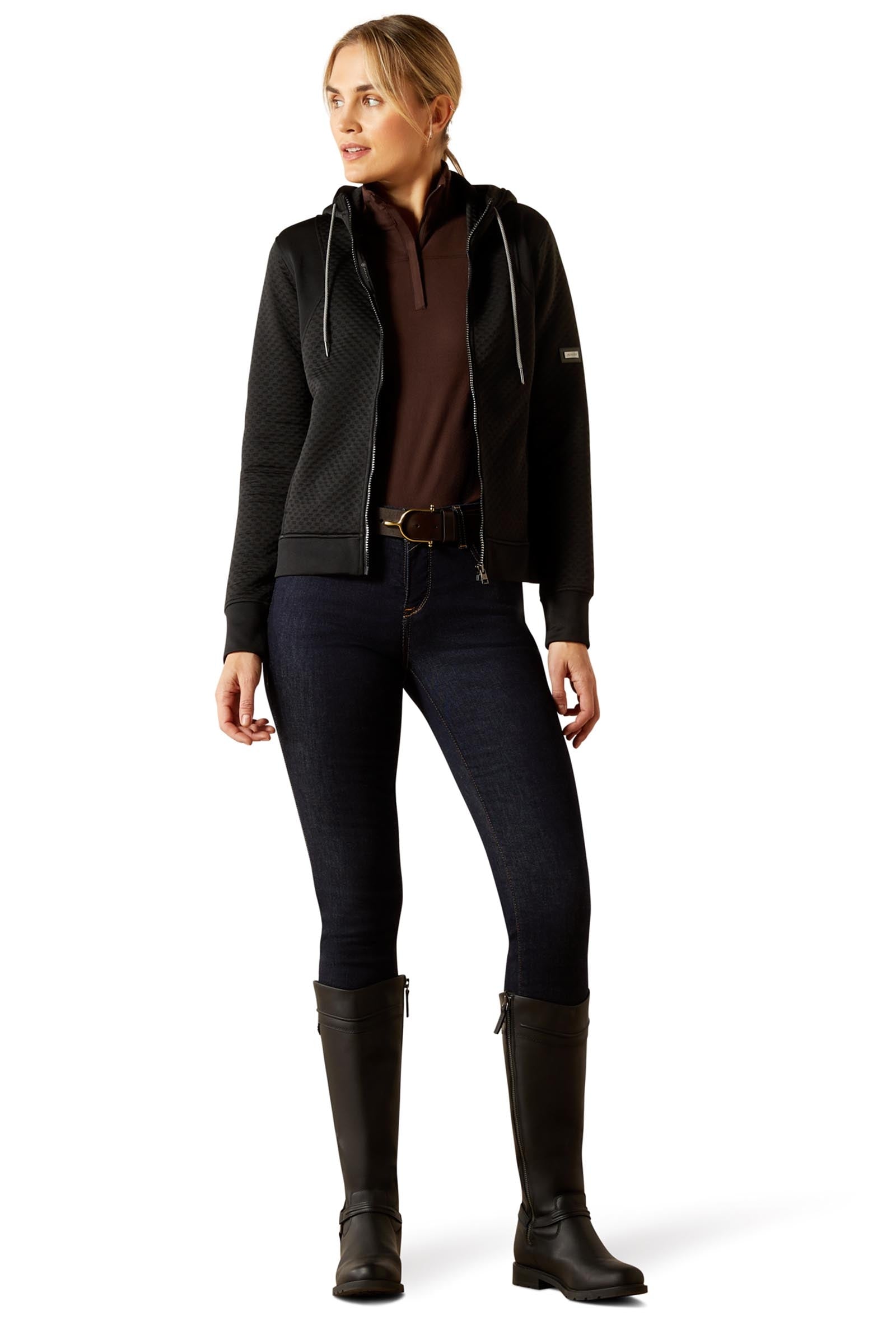 Ariat Radiance Women´s Full Zip Hooded Sweater Women’s Riding Clothing