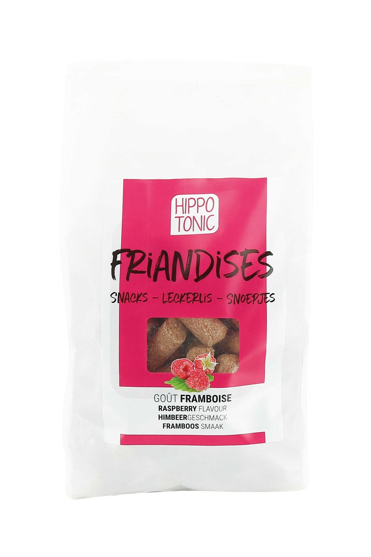 HIPPOTONIC Friandises hindbær, 1 kg Horse Feed & Nutrition
