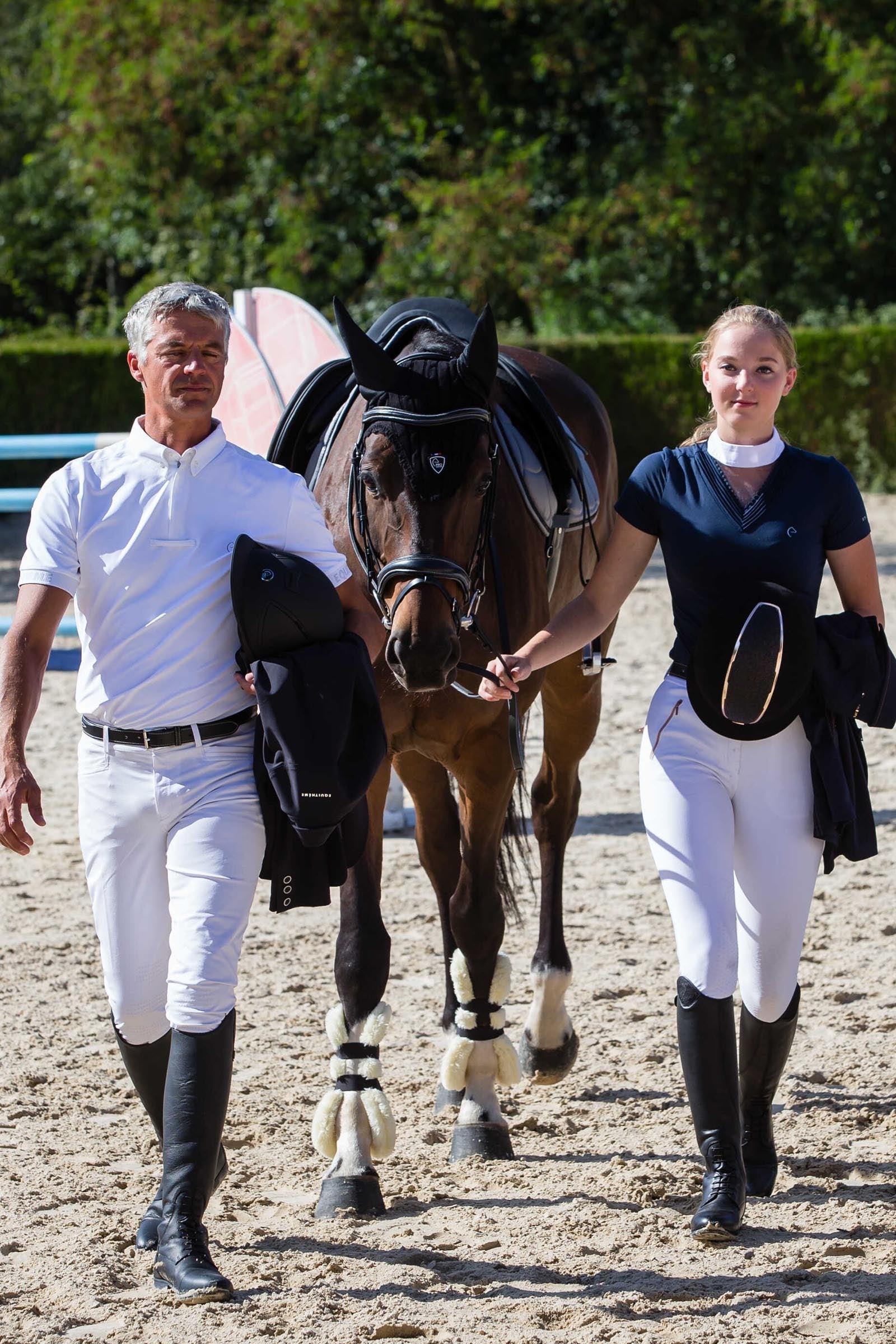 EQUITHÈME Wellington Men´s Show Polo Shirt Mens Riding Clothing