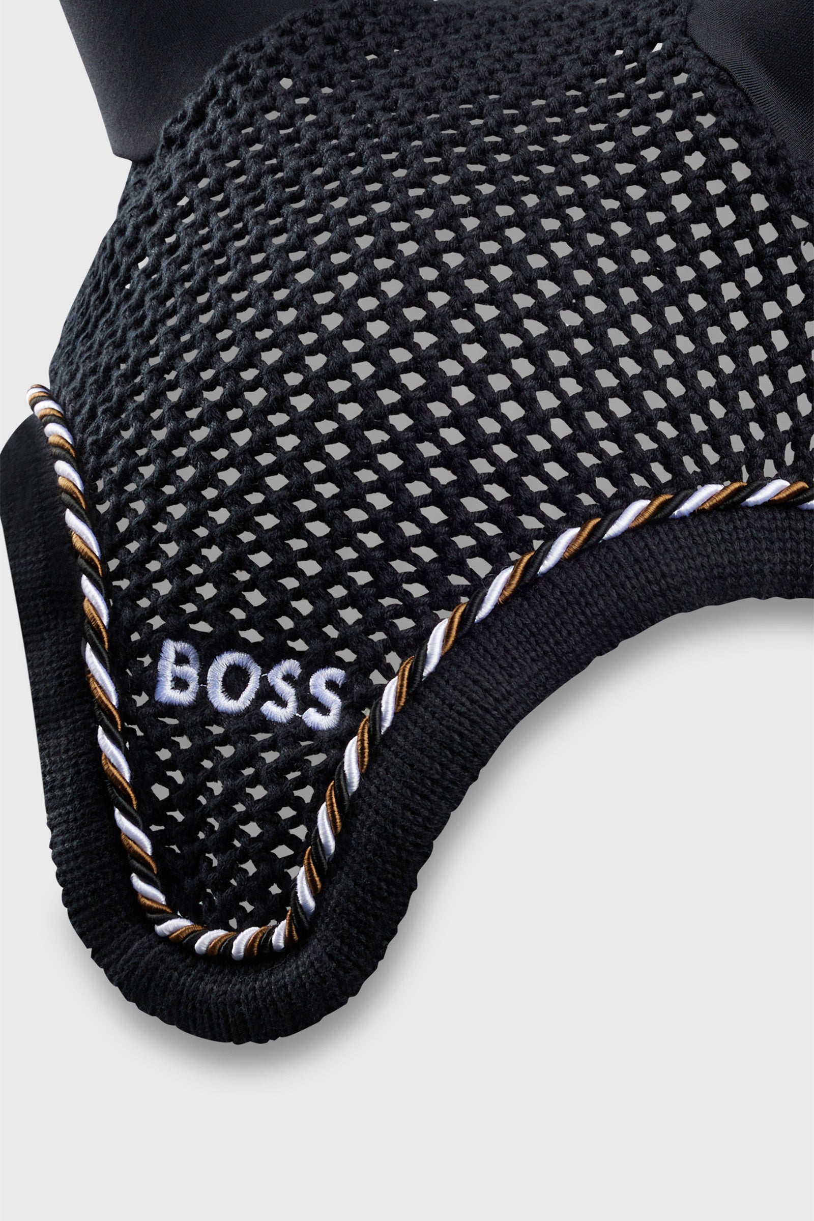 BOSS Equestrian Boss Signature Fly Veil Antifly Protection for Horses