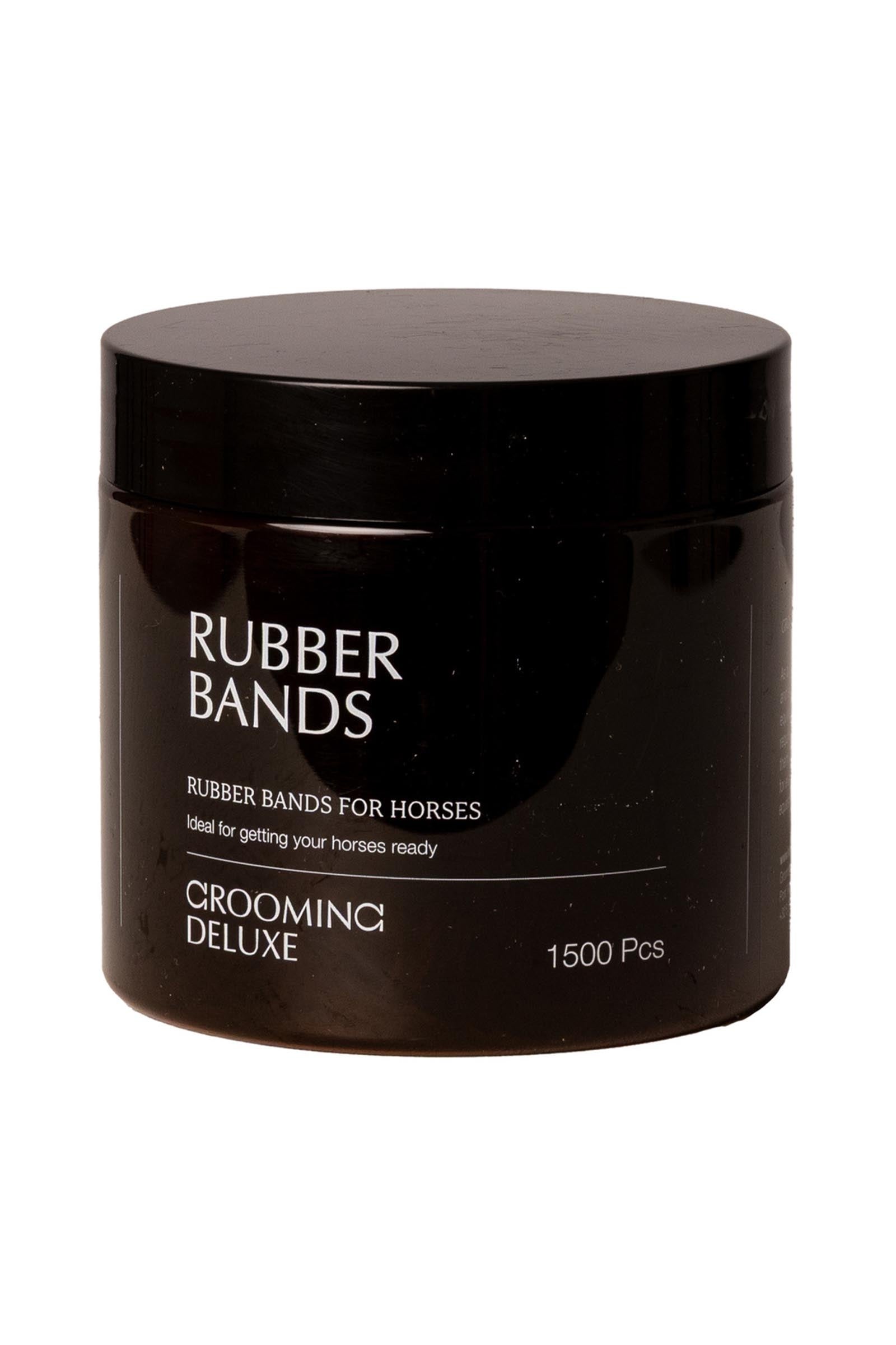Grooming Deluxe manelastikker (1500 stk.) Strigleprodukter