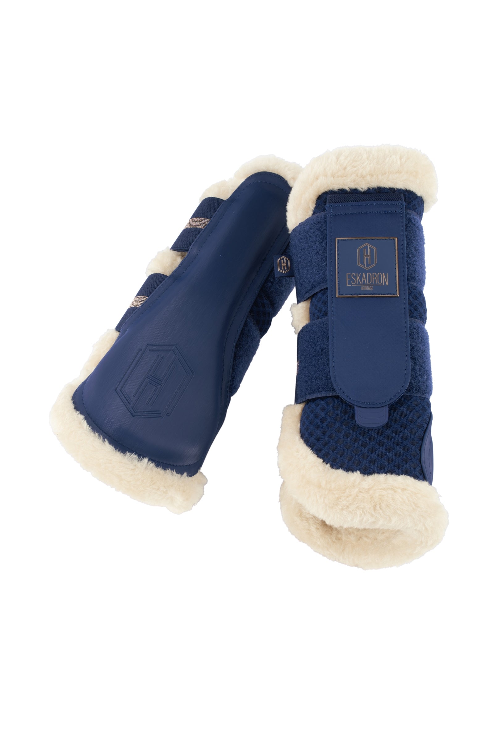 Eskadron Heritage AW24 Mesh Boots til heste med kunstpels Leg Protection & Hoof Protection for Horses