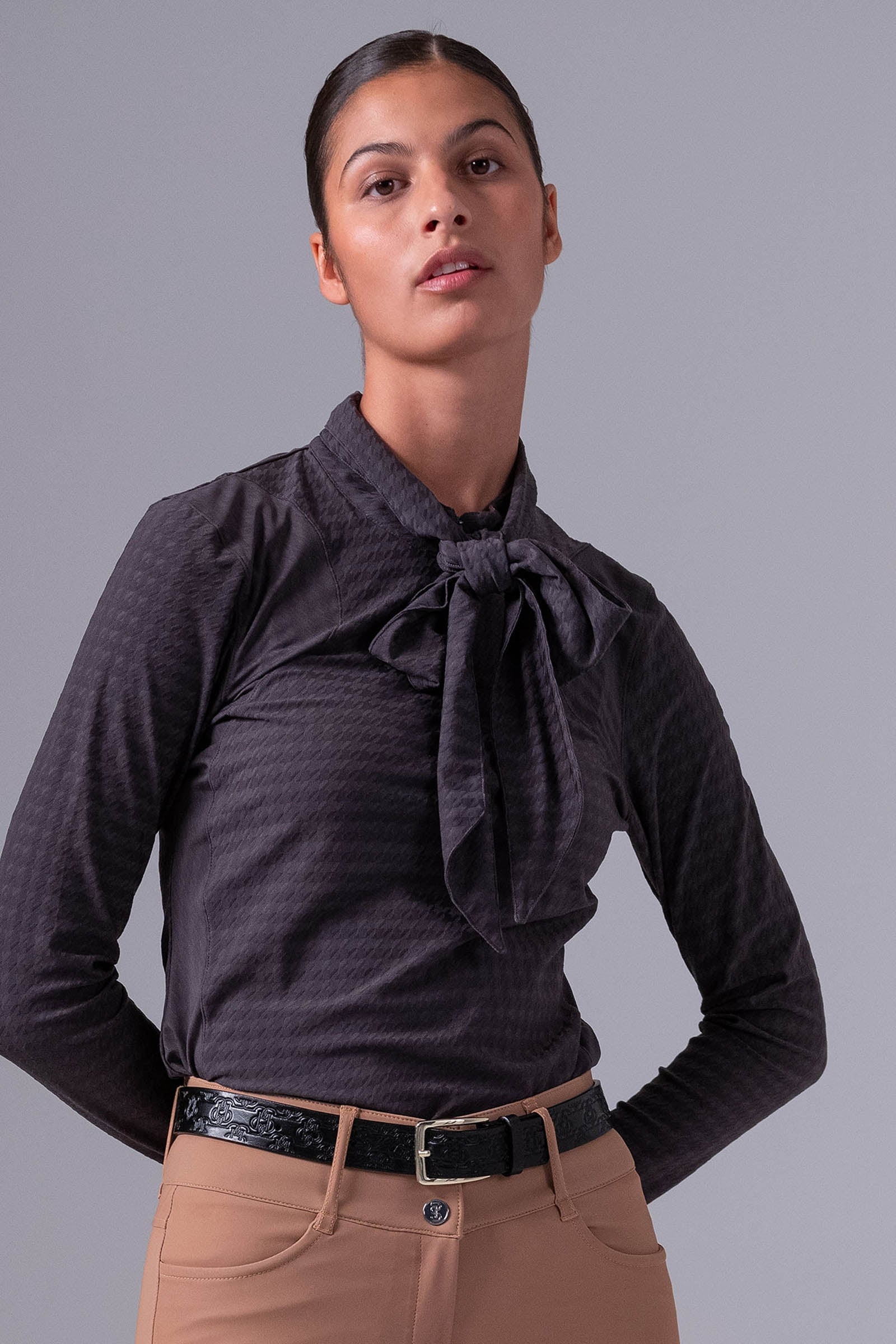 PS of Sweden Delilah Women´s Bow Baselayer Shirt Longsleeved Ridetøj til dame