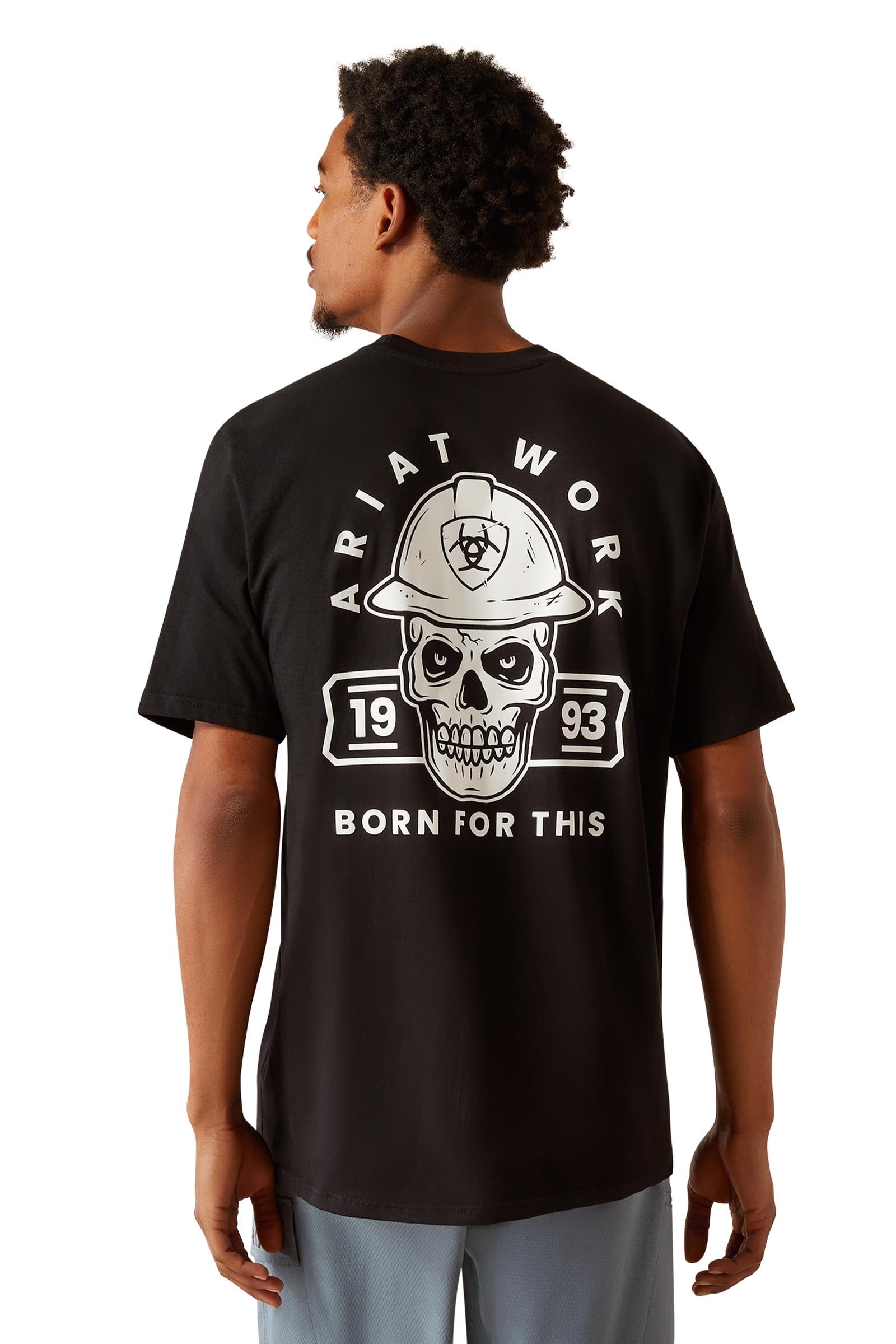 Ariat Rebar Cotton Strong Hardhead Herre T-shirt Ridetøj til herrer