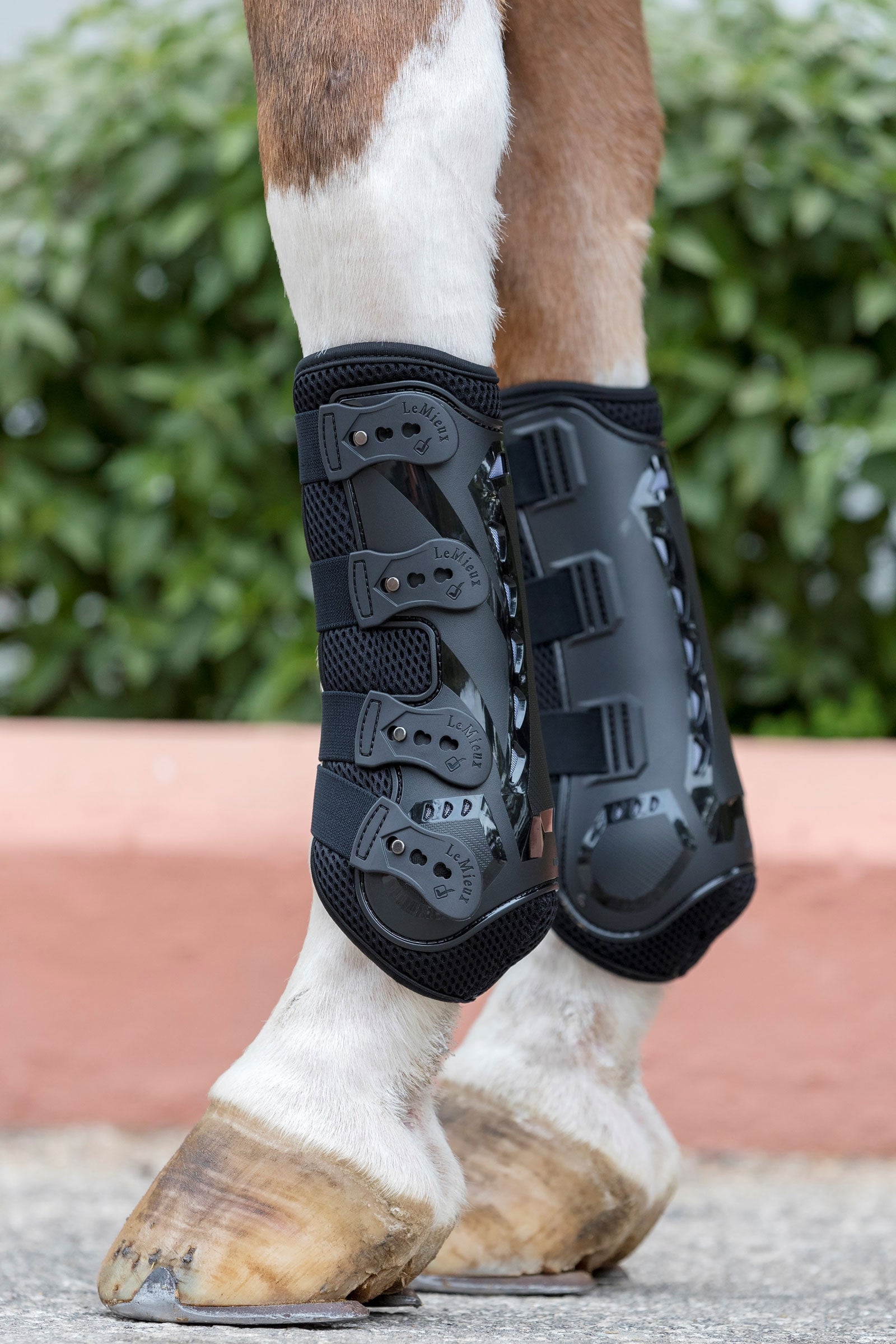 LeMieux Ultra Mesh Snug boots til heste, bagben Leg Protection & Hoof Protection for Horses