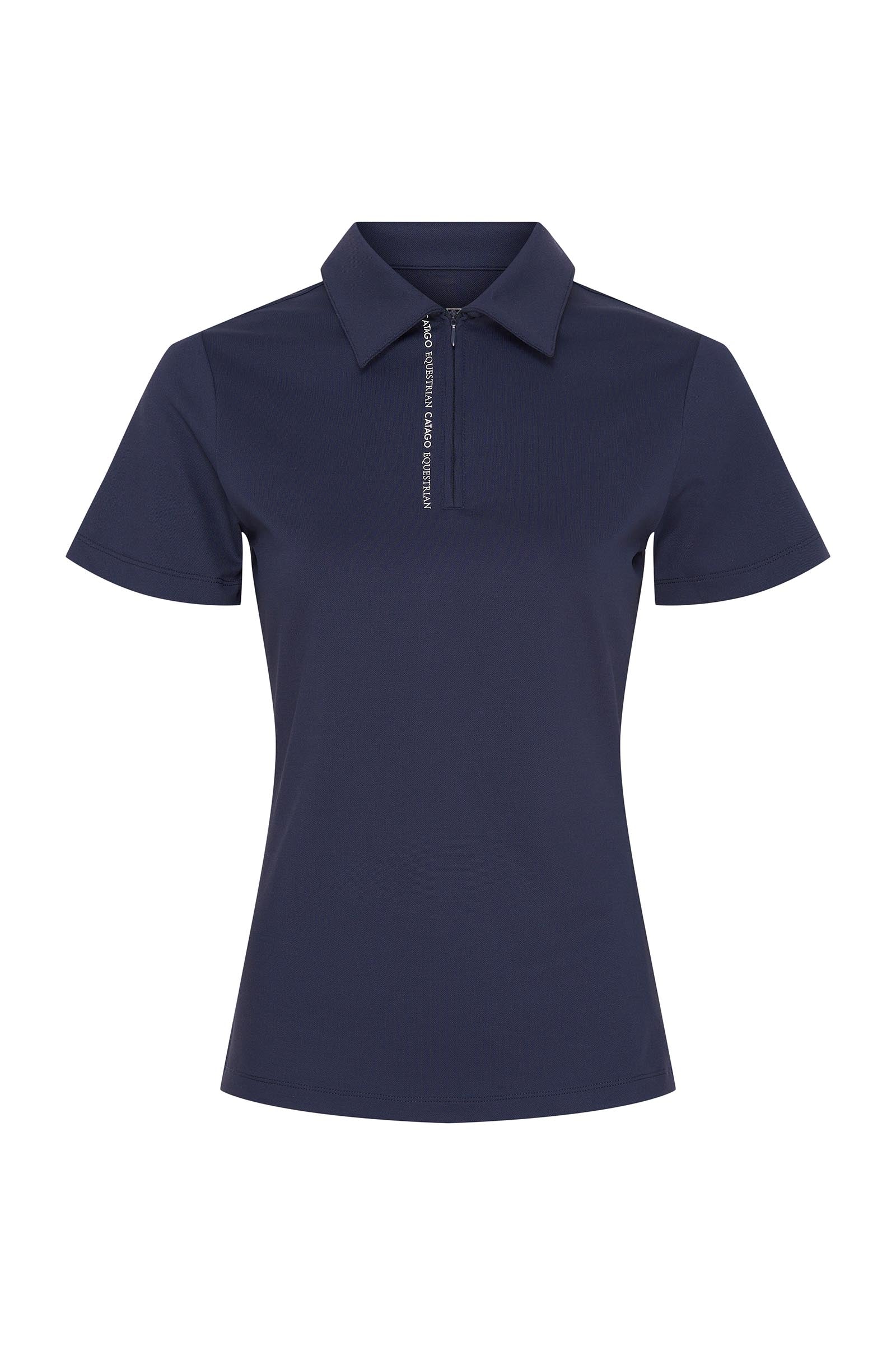 Catago CATAGO Nash SS Women´s Zip Polo Ridetøj til dame