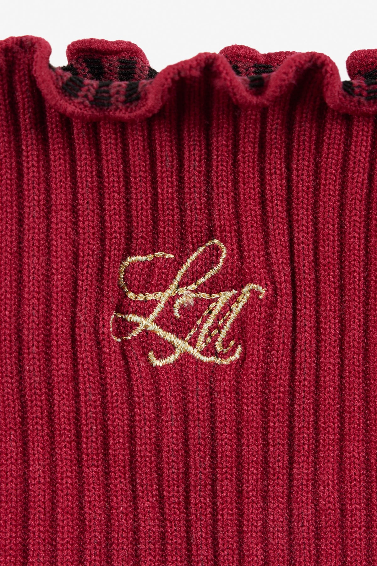 LeMieux Lustre Frill Edge Ribbed Socks Socks
