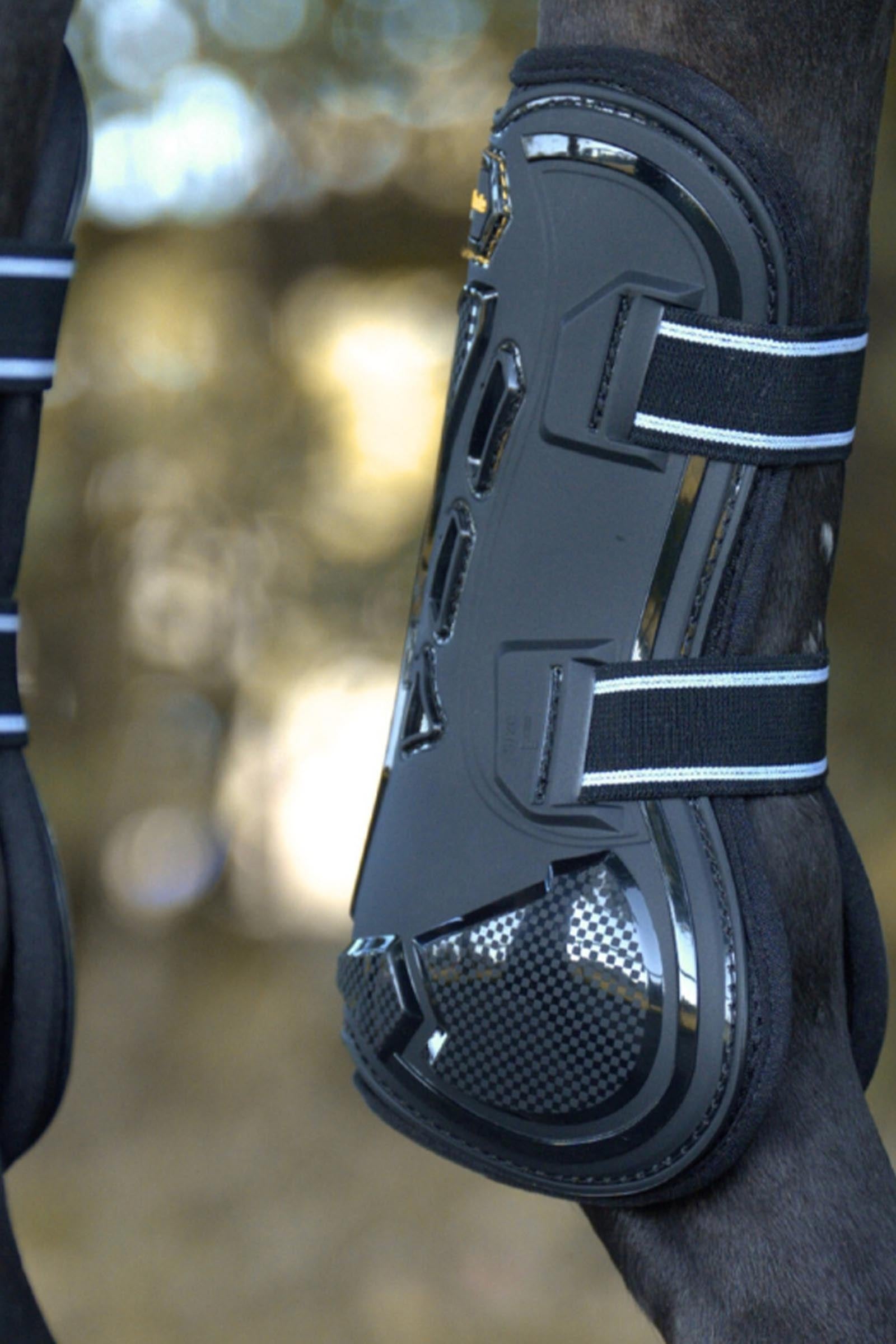Kavalkade Breathe Brushing Boots With Mesh Leg Protection & Hoof Protection for Horses