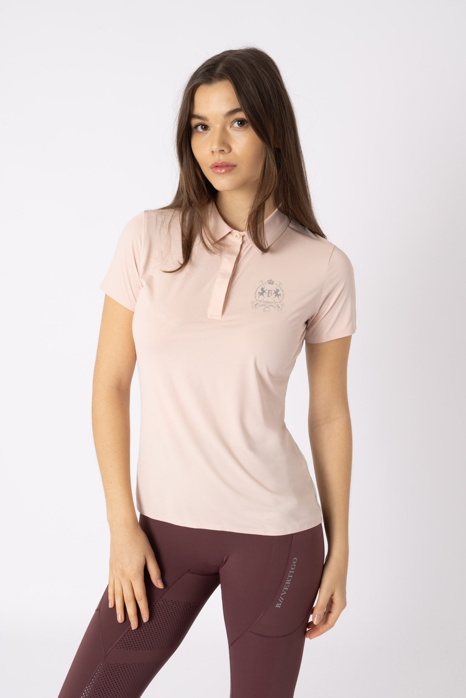 B Vertigo Daphne Seamless Poloshirt, damemodel Ridetøj til dame