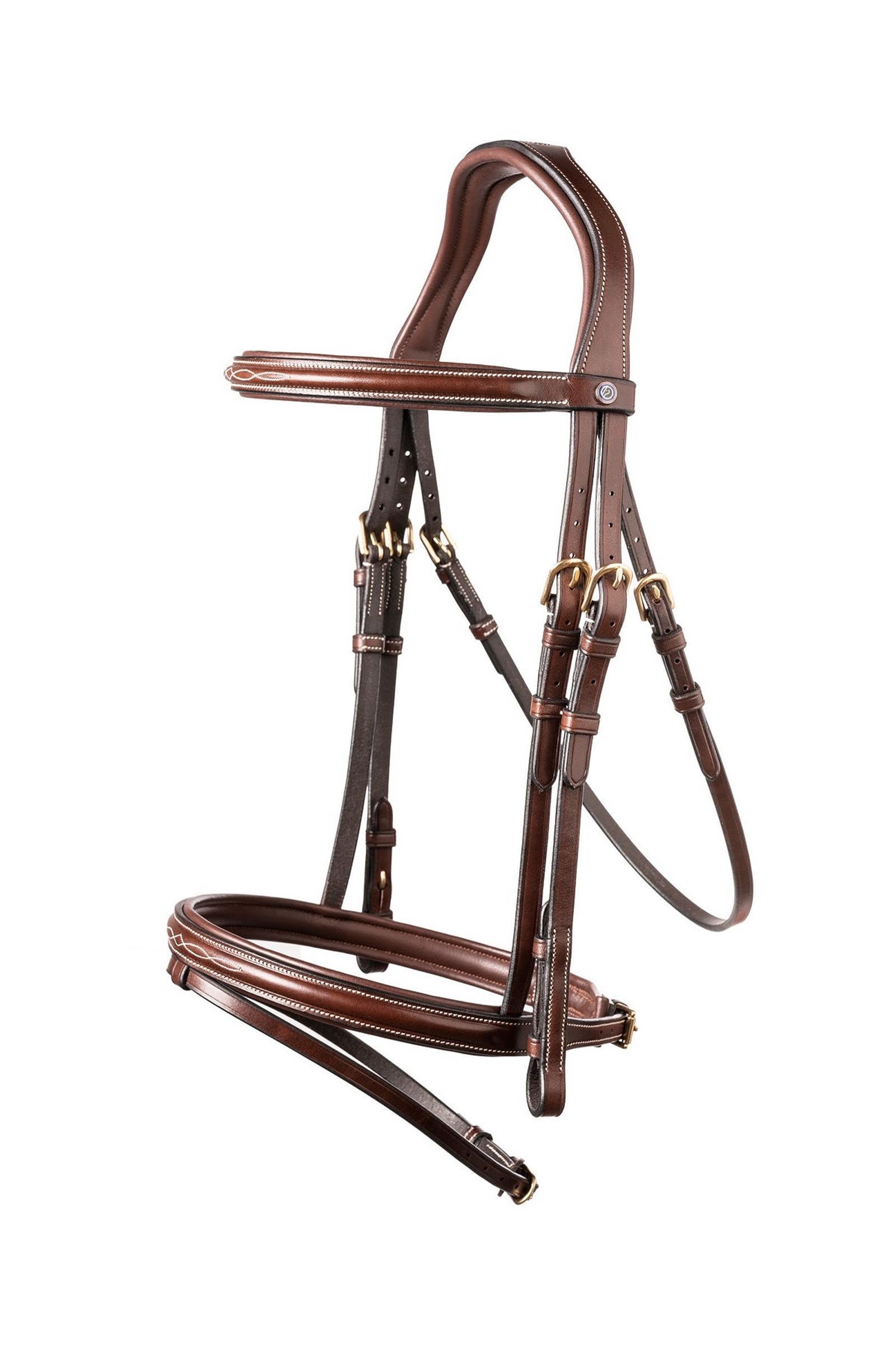 Trust Equestrian Calgary Combined Noseband Bridle Trenser & tøjler