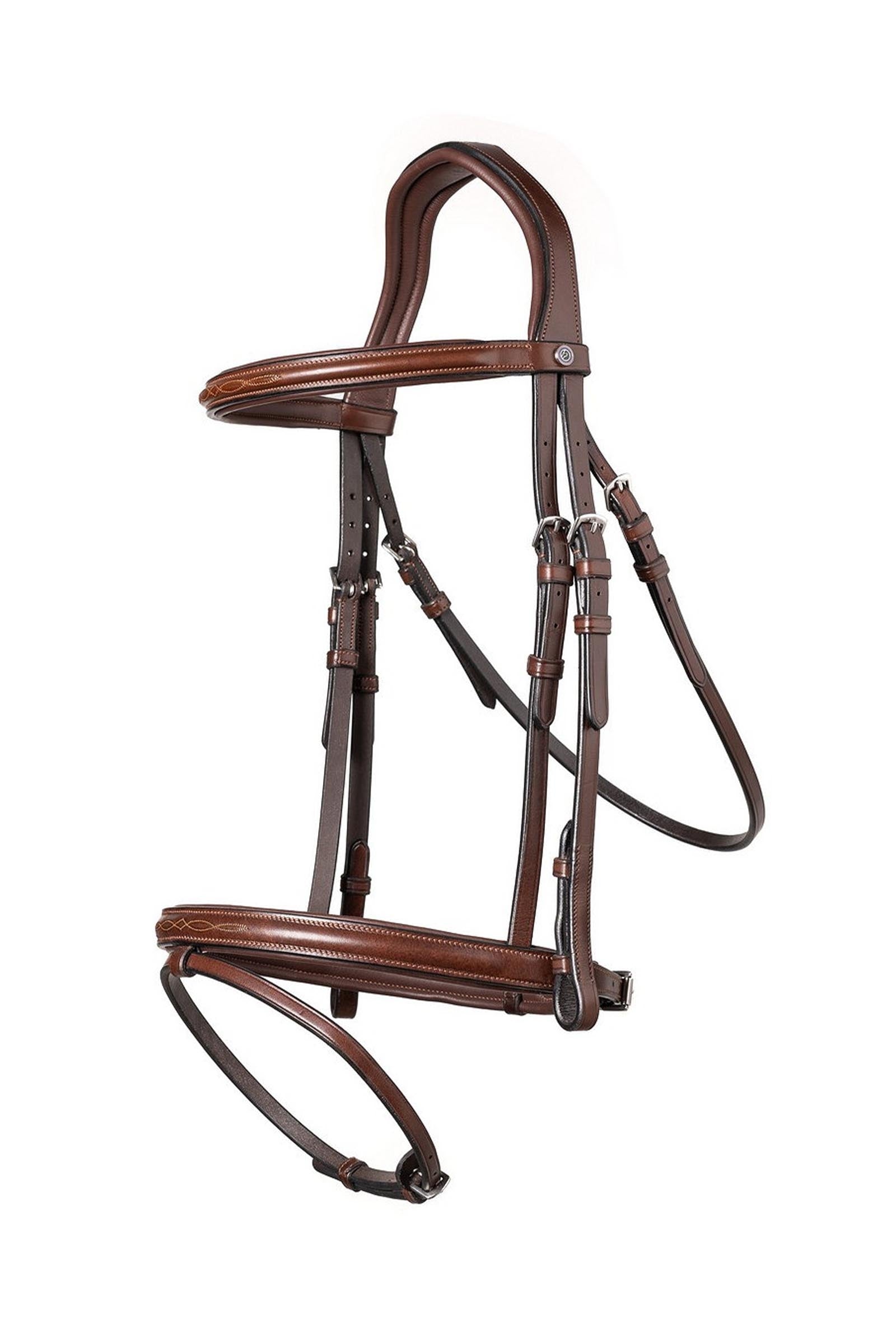 Trust Equestrian Calgary Combined Noseband Bridle Trenser & tøjler
