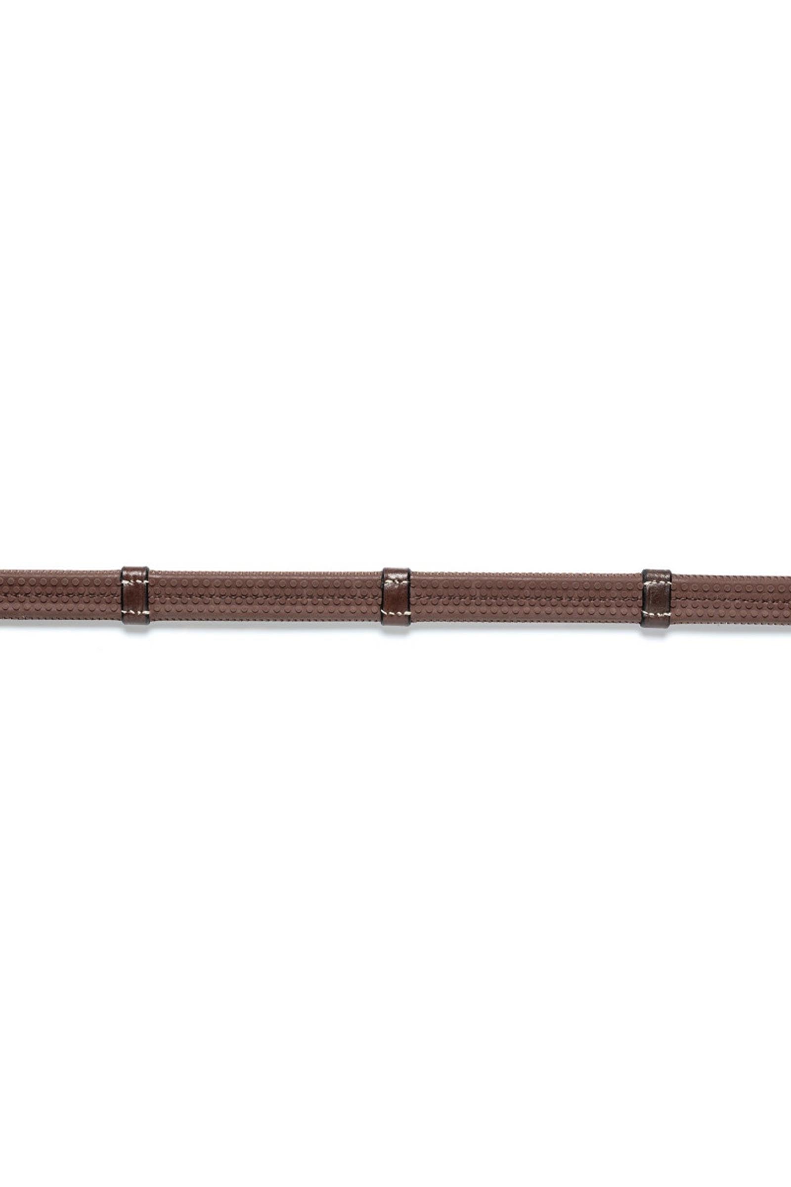 Trust Equestrian Maastricht 1/2inch Rubber Reins With 7 Stops Bridles & Reins