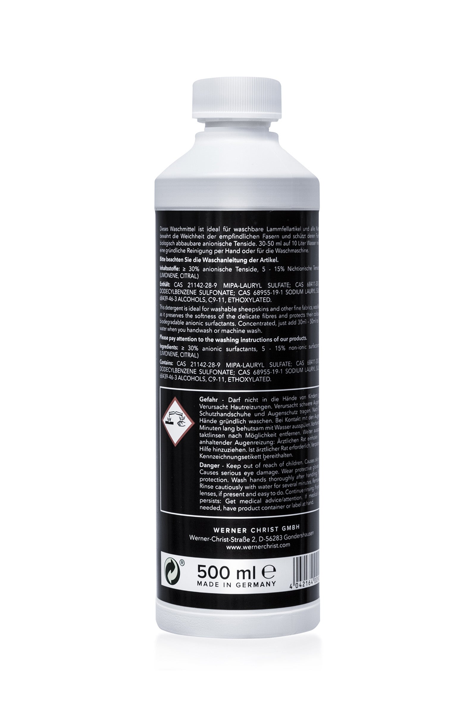 Christ C7 Sheepskin Detergent, 500ml Horse Health Care