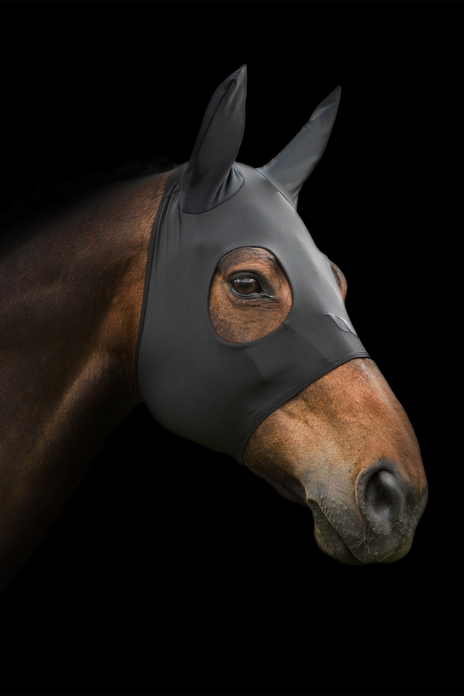 undefined Back on Track Spirit Calming Mask with ears Antifly Protection for Horses