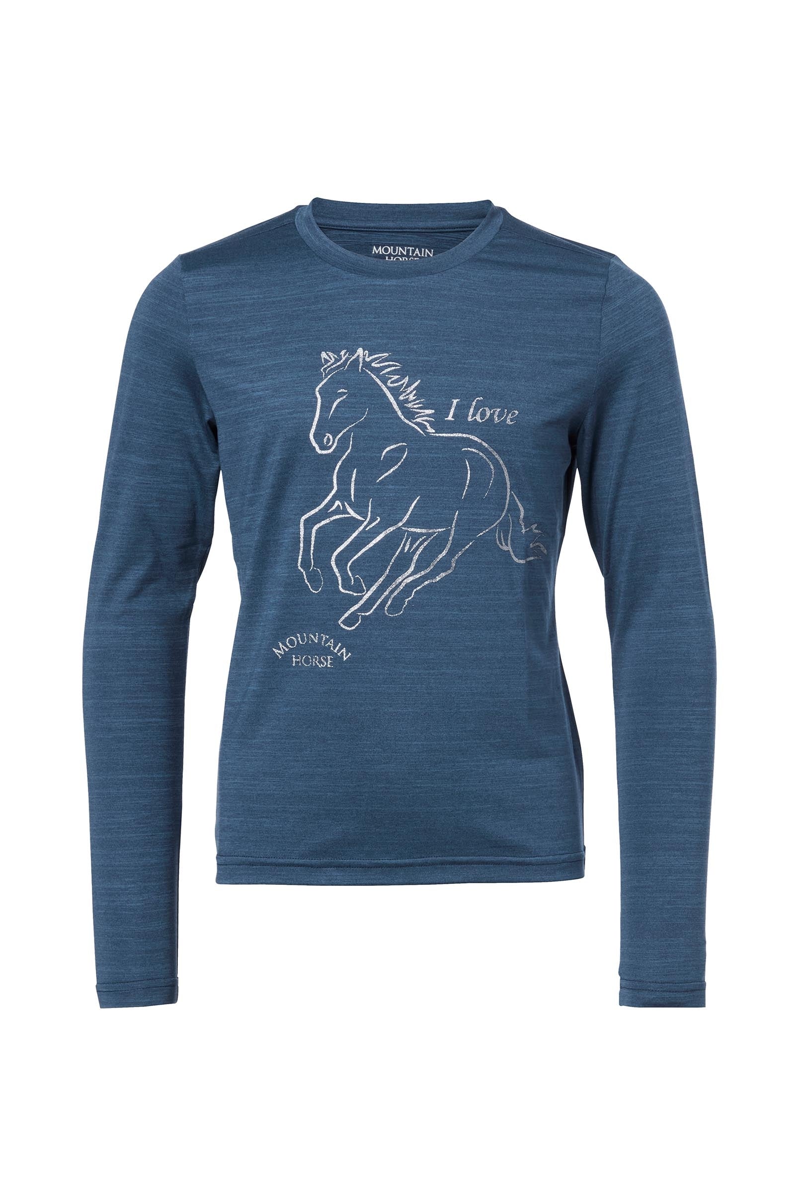 Mountain Horse Lovely Kids´ Long Sleeve Top Ridetøj til børn