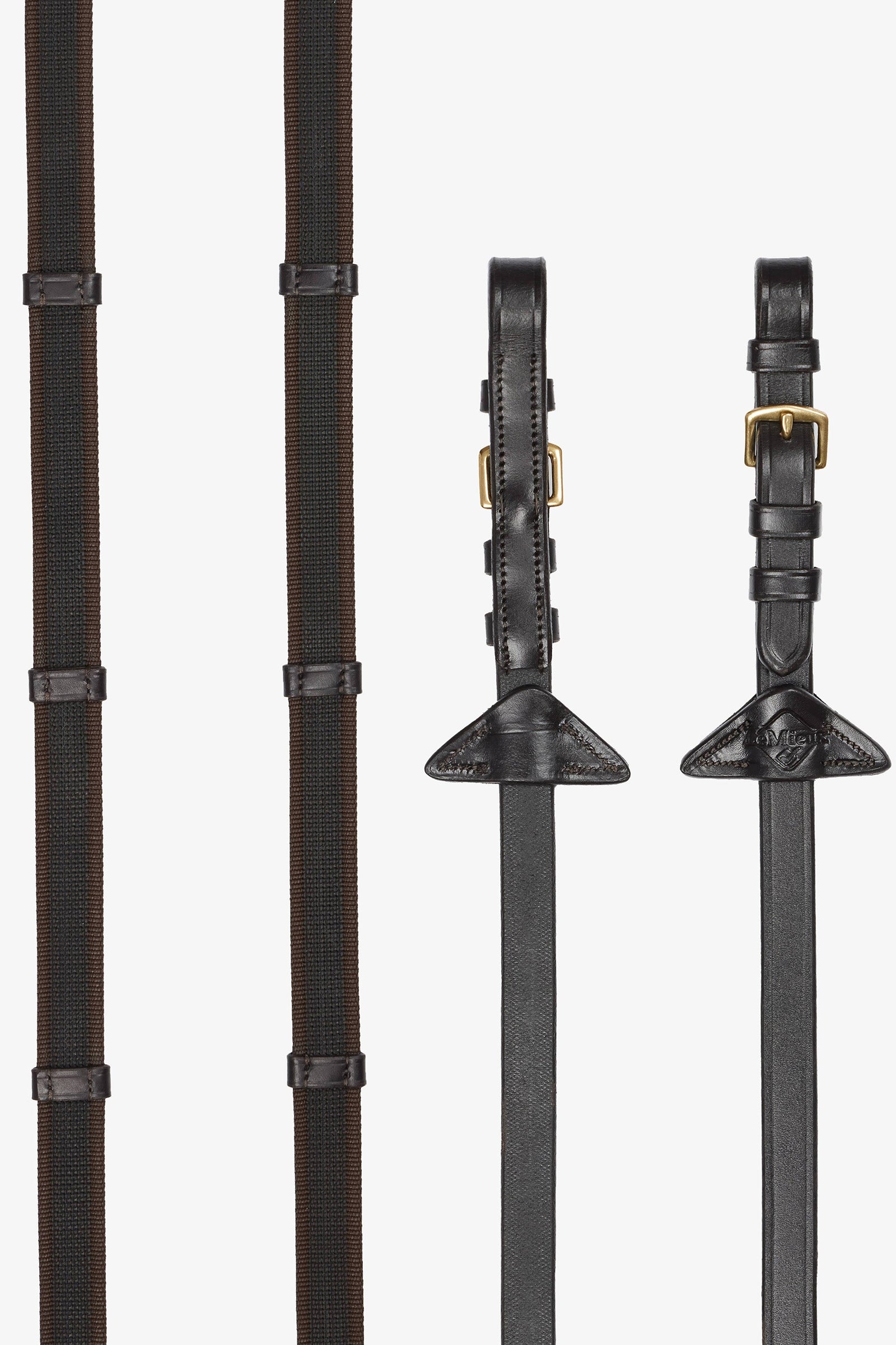 LeMieux Rubber Grip Continental Tøjler Trenser & tøjler